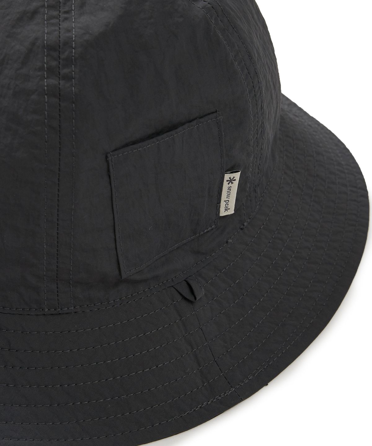 스노우피크 어패럴(SNOWPEAK APPAREL) 타슬란 리버시블 버킷햇 Black (S24SUFBH73)