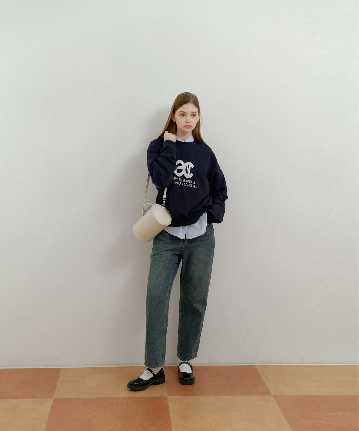 아노에틱(ANOETIC) ANC MALLOW ROUND BAG_IVORY