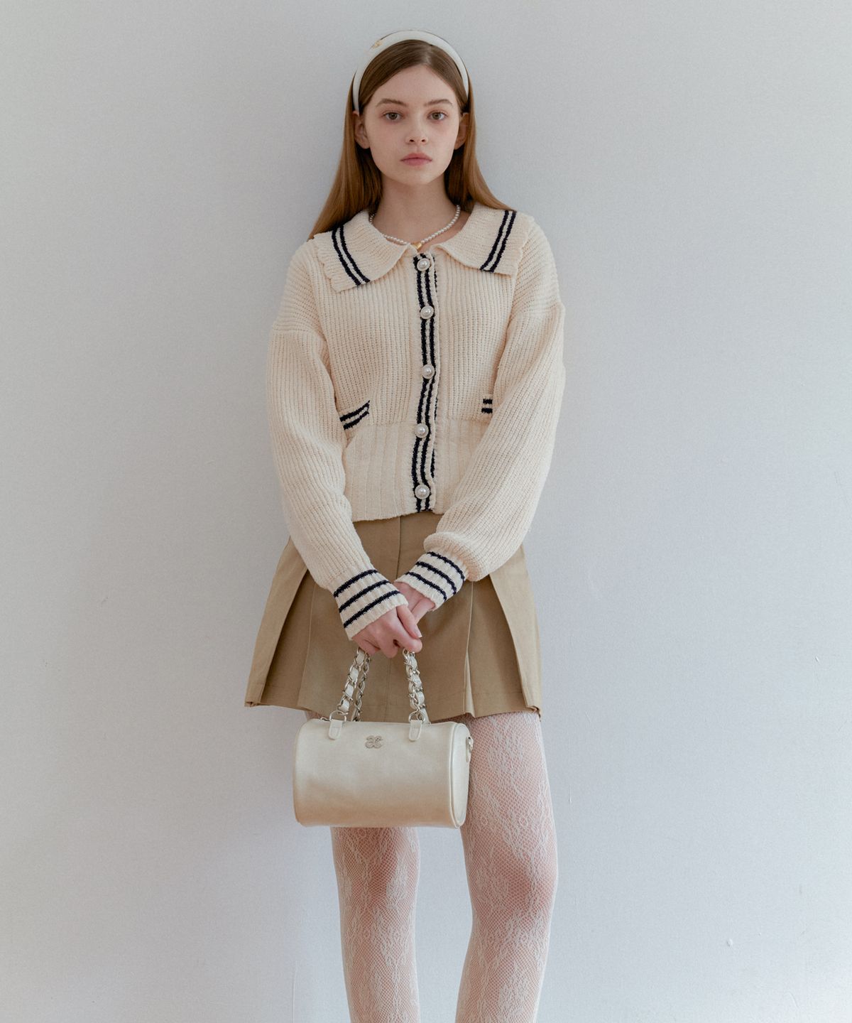 아노에틱(ANOETIC) ANC ROUND CHAIN BAG_IVORY