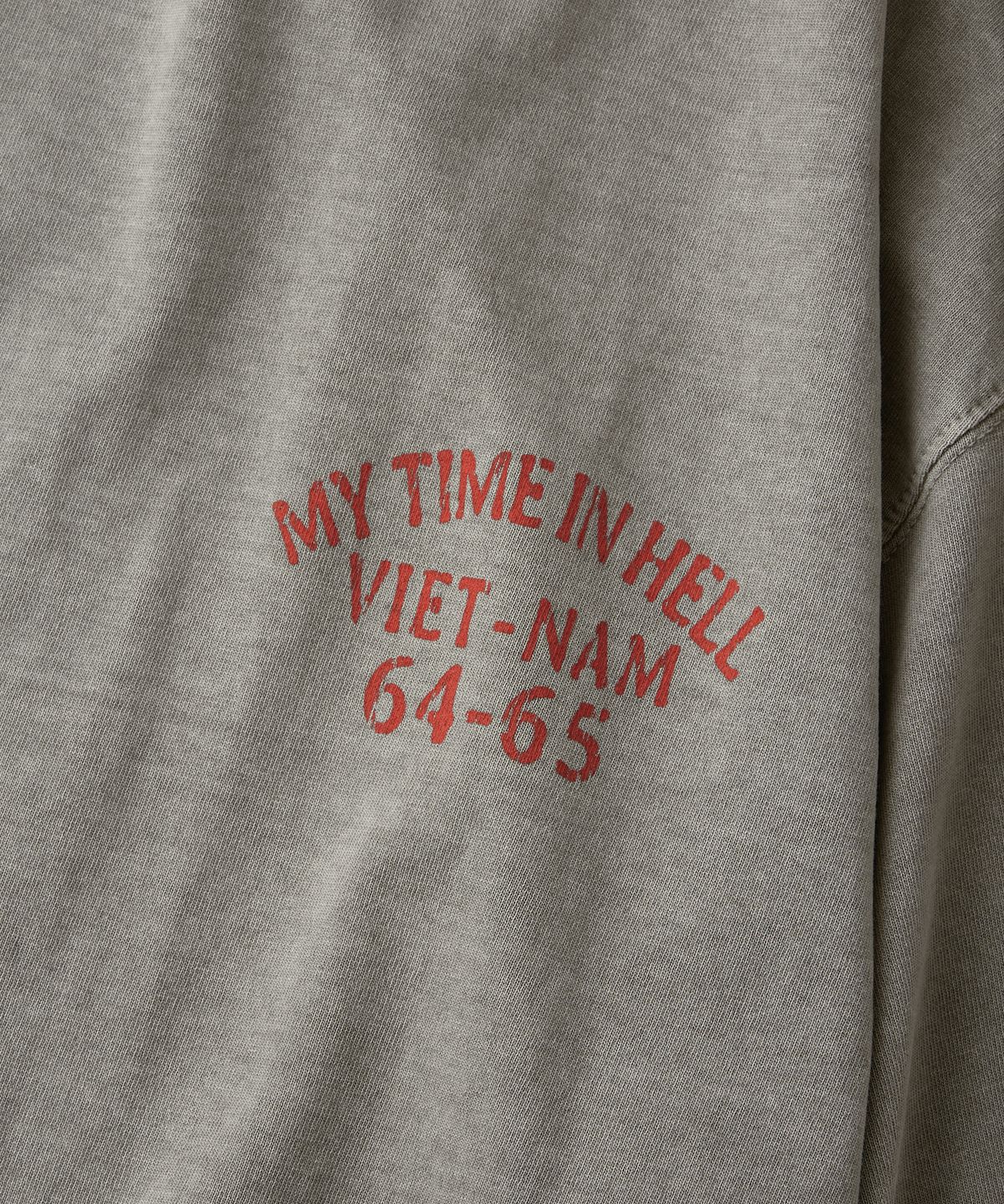 아웃스탠딩(OUTSTANDING) MIL SERIES LONG SLEEVE(VIET NAM TIGER)_PIGMENT KHAKI