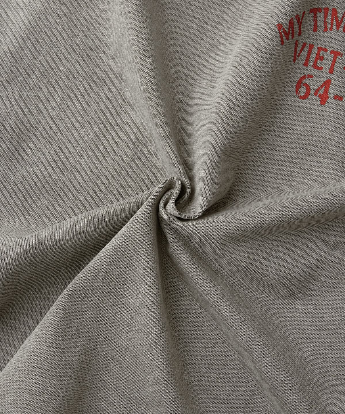 아웃스탠딩(OUTSTANDING) MIL SERIES LONG SLEEVE(VIET NAM TIGER)_PIGMENT KHAKI