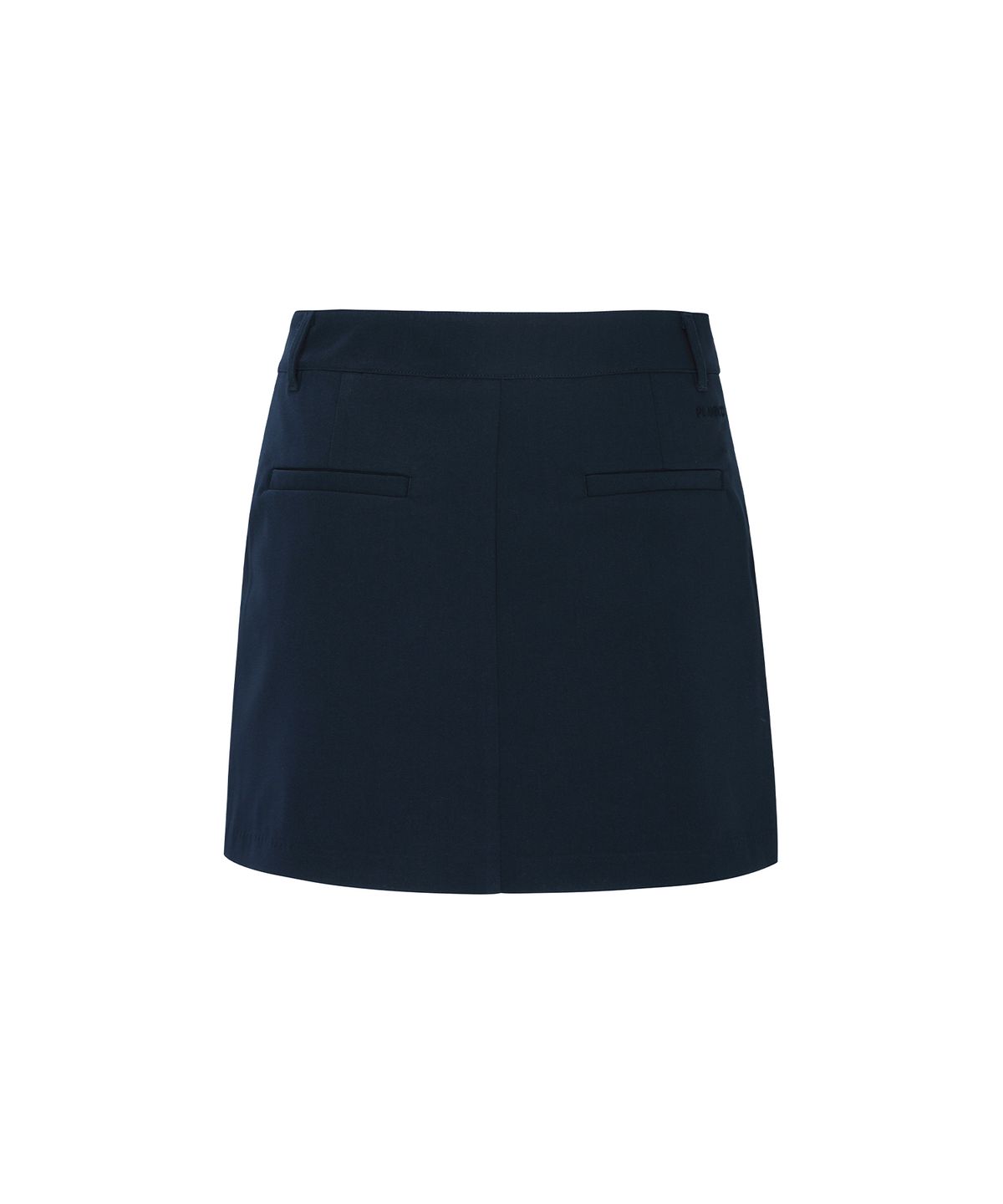 플레이부(PLAYBOO) SIMPLE STRAIGHT SKIRT W/INNER PANTS_Navy
