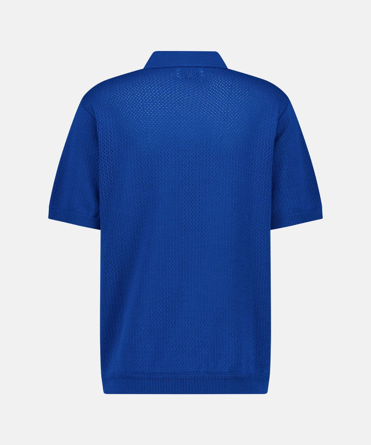 썬러브투어(SUNLOVETOUR) Crochet Knit Polo Blue