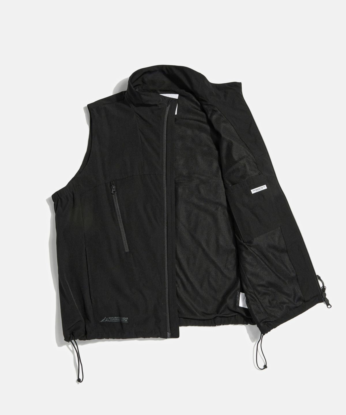 에스피오나지(ESPIONAGE) Light Hiker Vest Black