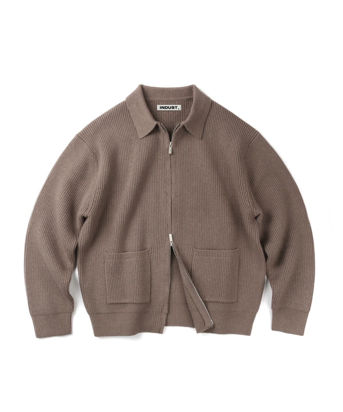 인더스트(INDUST) 소프트 하찌 카라 가디건_5COLOR