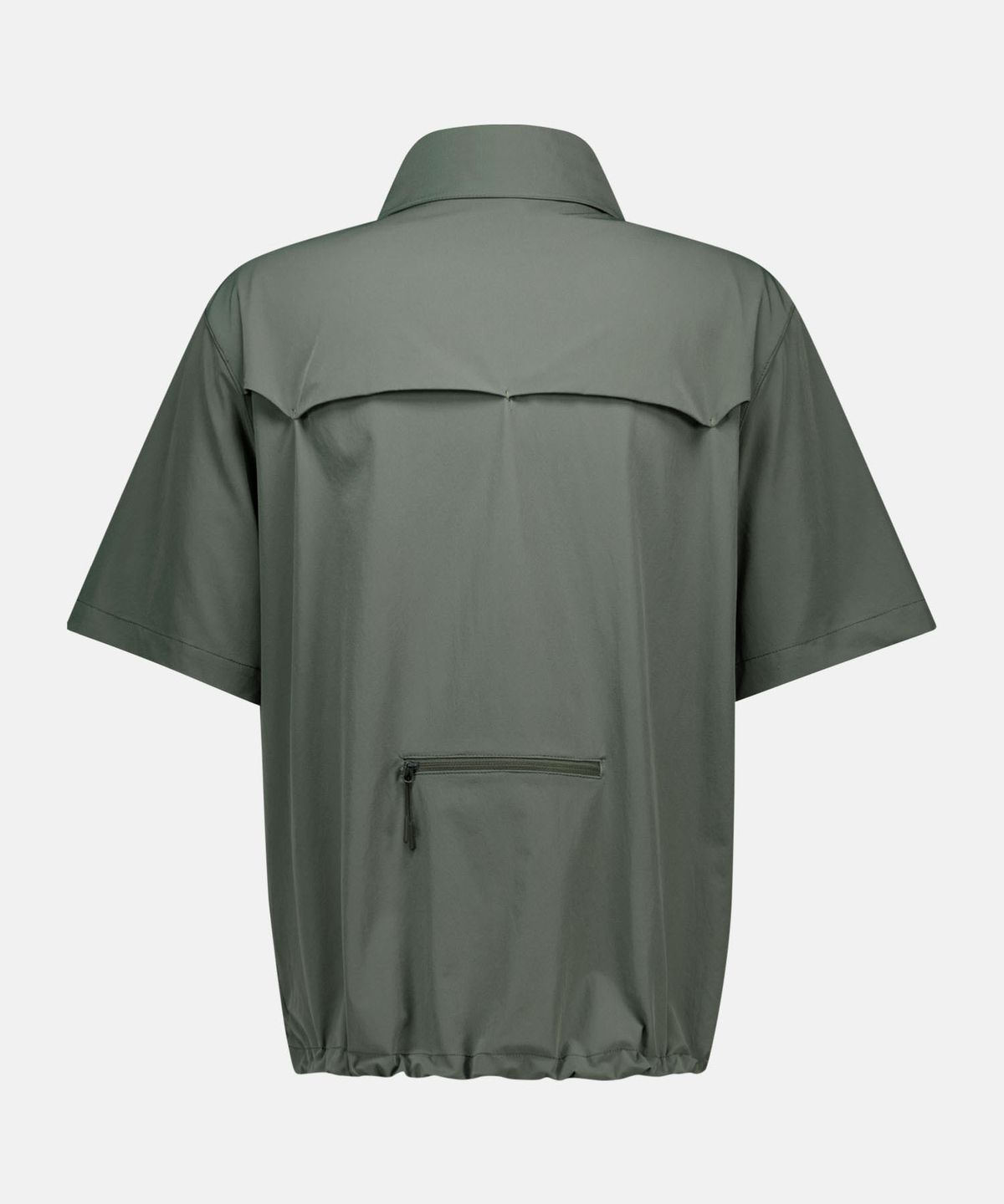 썬러브투어(SUNLOVETOUR) Active Half Zip Woven Polo Khaki