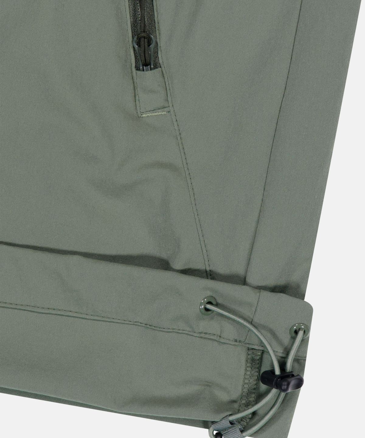 썬러브투어(SUNLOVETOUR) Active Half Zip Woven Polo Khaki