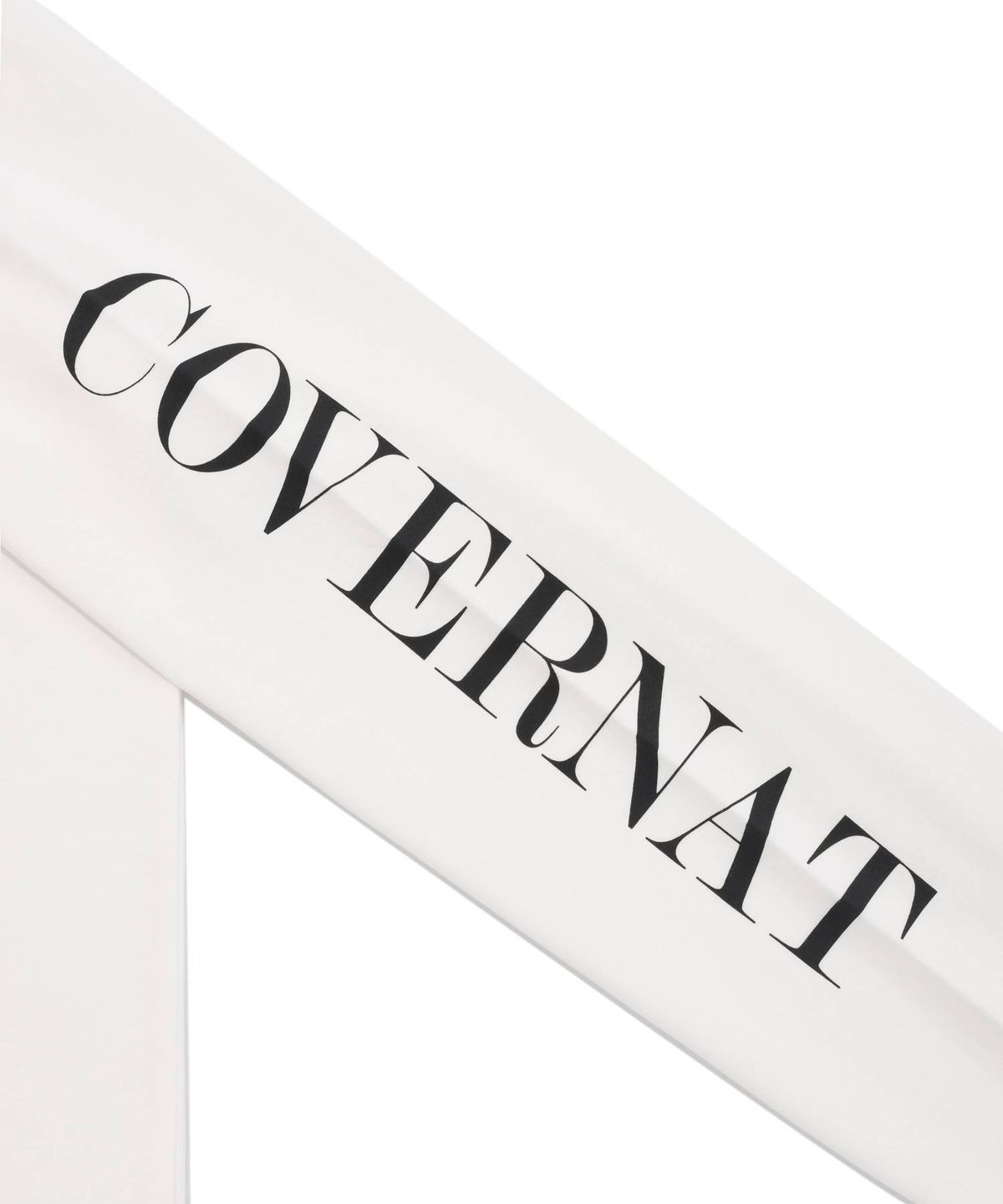 커버낫(COVERNAT) 엠블럼 롱슬리브 화이트