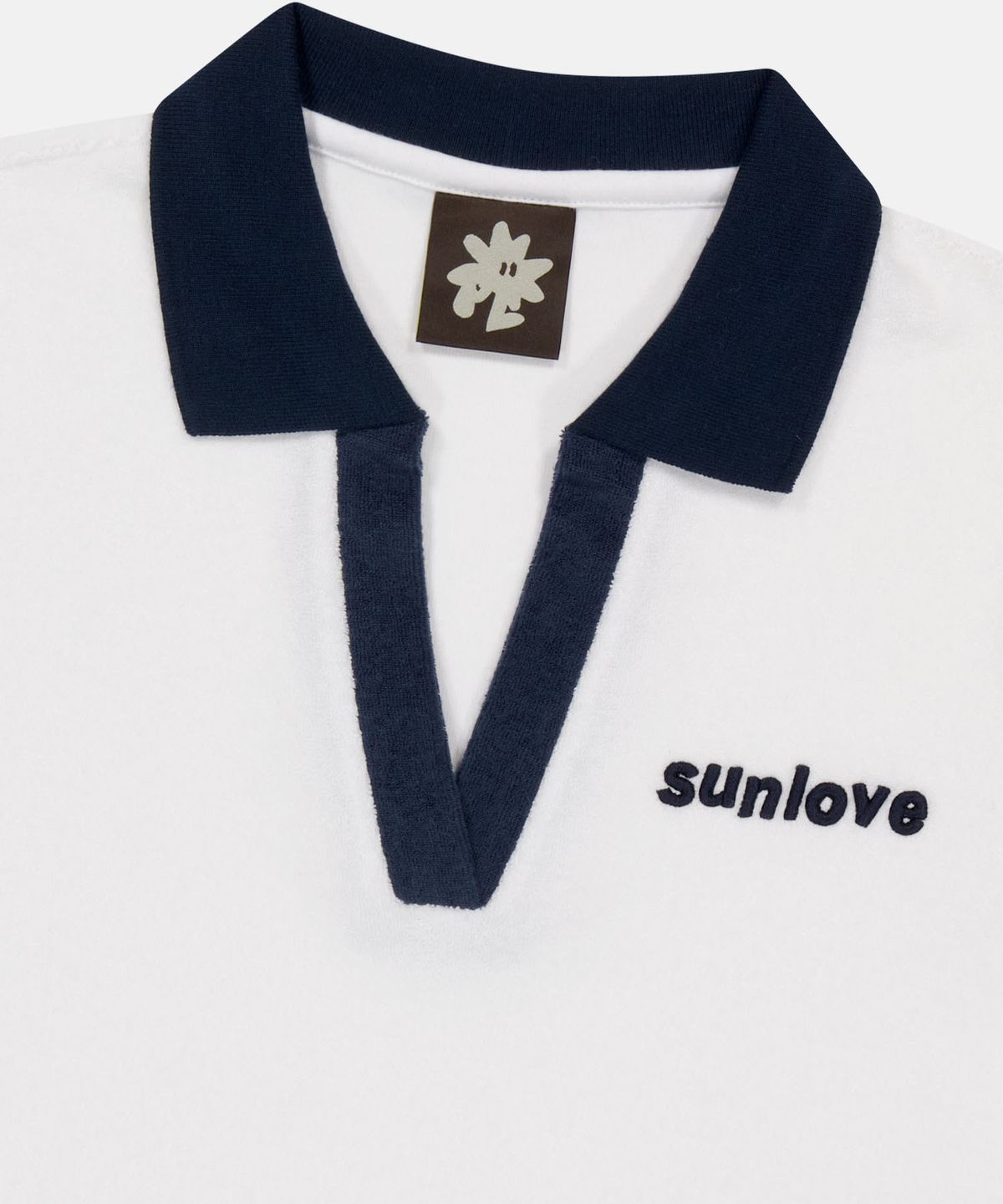 썬러브투어(SUNLOVETOUR) Terry Cloth Polo Dress White