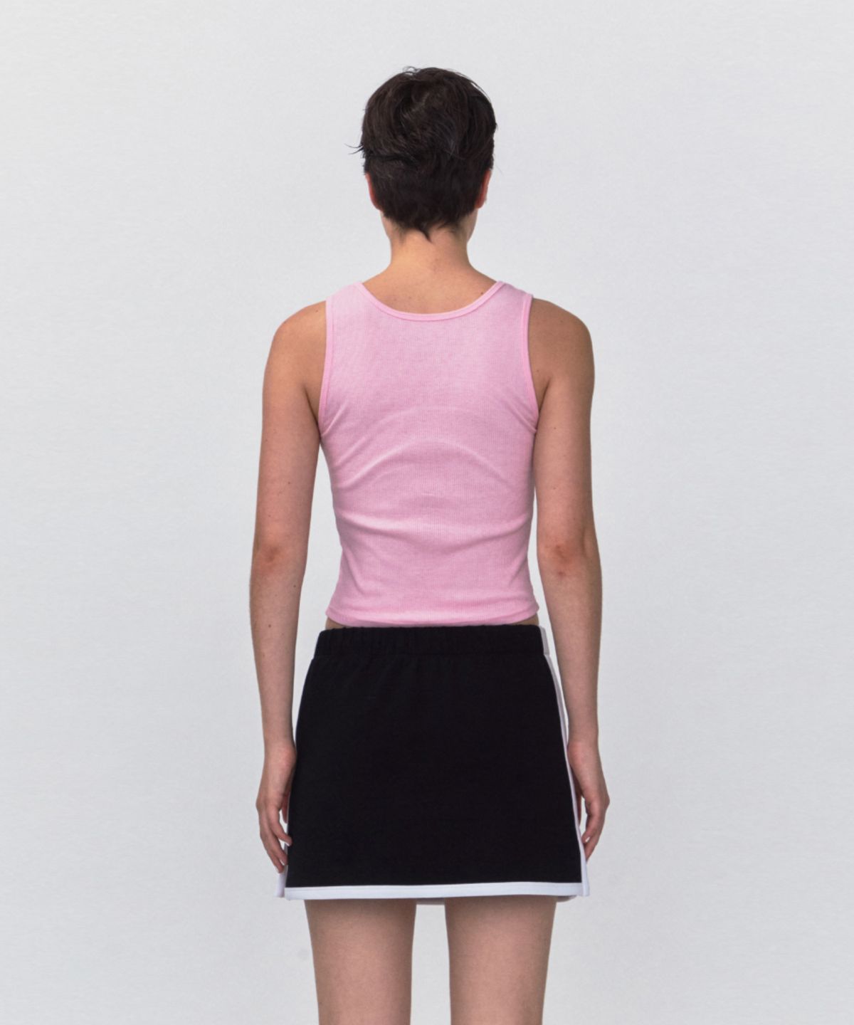 레스트앤레크레이션(REST&RECREATION) RR LOGO SHORT TANK TOP_PINK