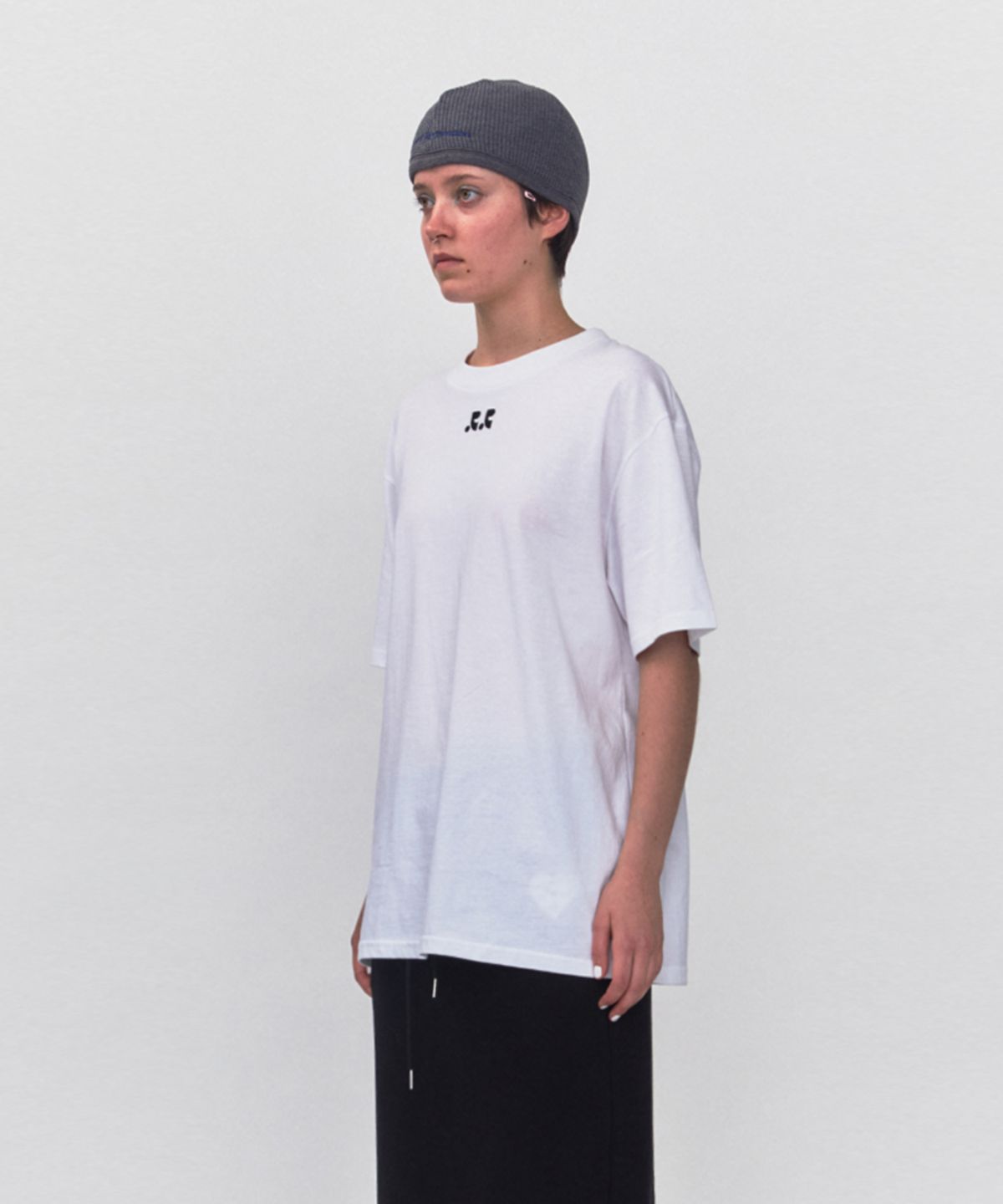 레스트앤레크레이션(REST&RECREATION) RR LOGO OVERSIZE T-SHIRT_WHITE