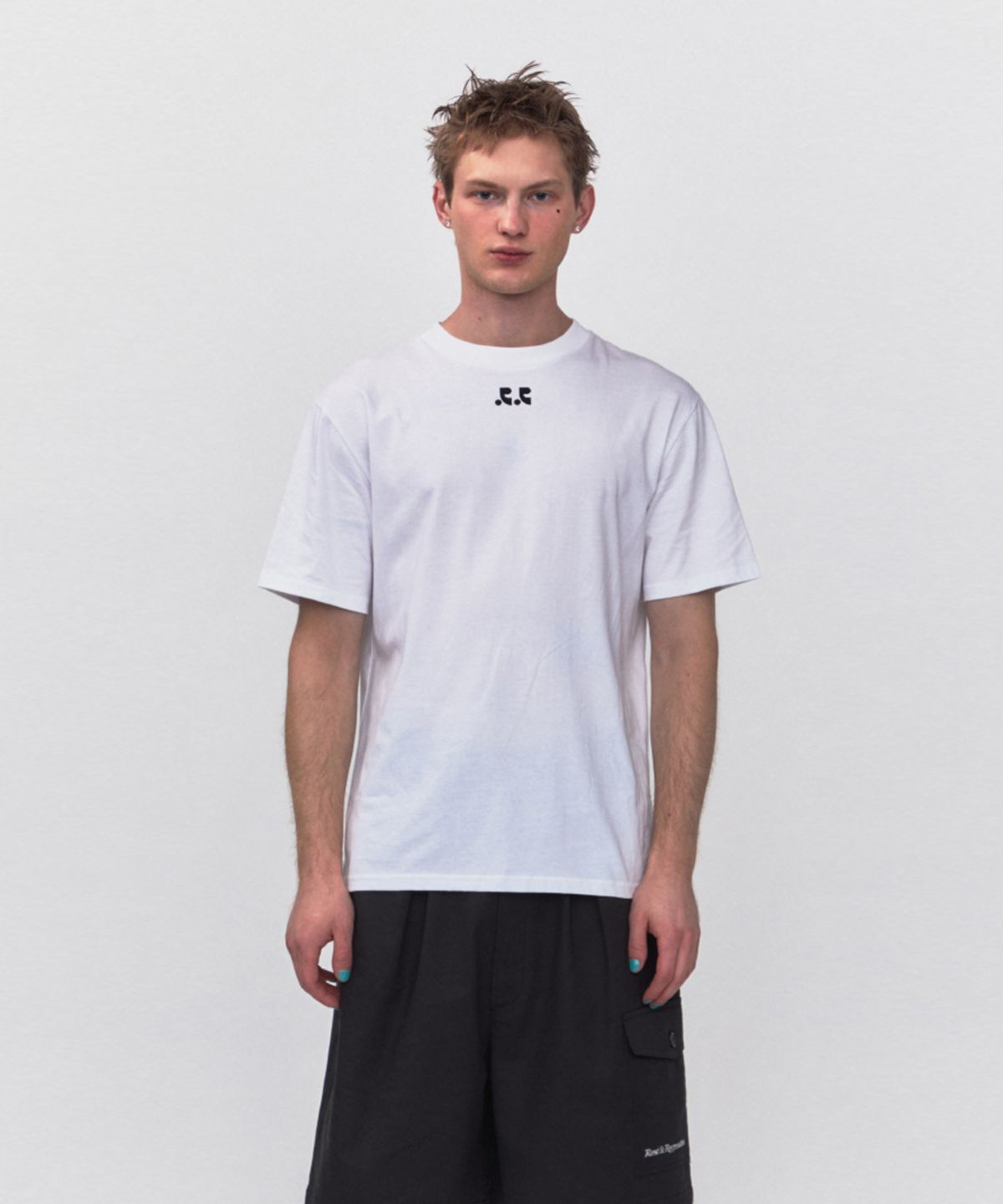 레스트앤레크레이션(REST&RECREATION) RR LOGO OVERSIZE T-SHIRT_WHITE