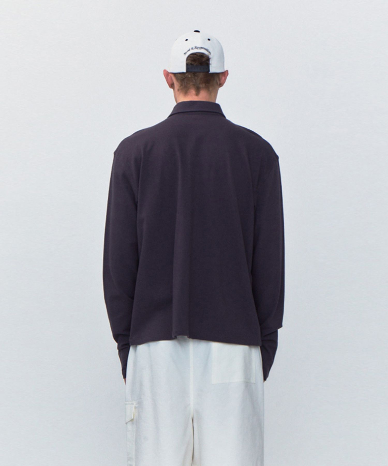 MUSINSA | REST&RECREATION RR NEW LOGO PATCH BALL CAP_WHITE