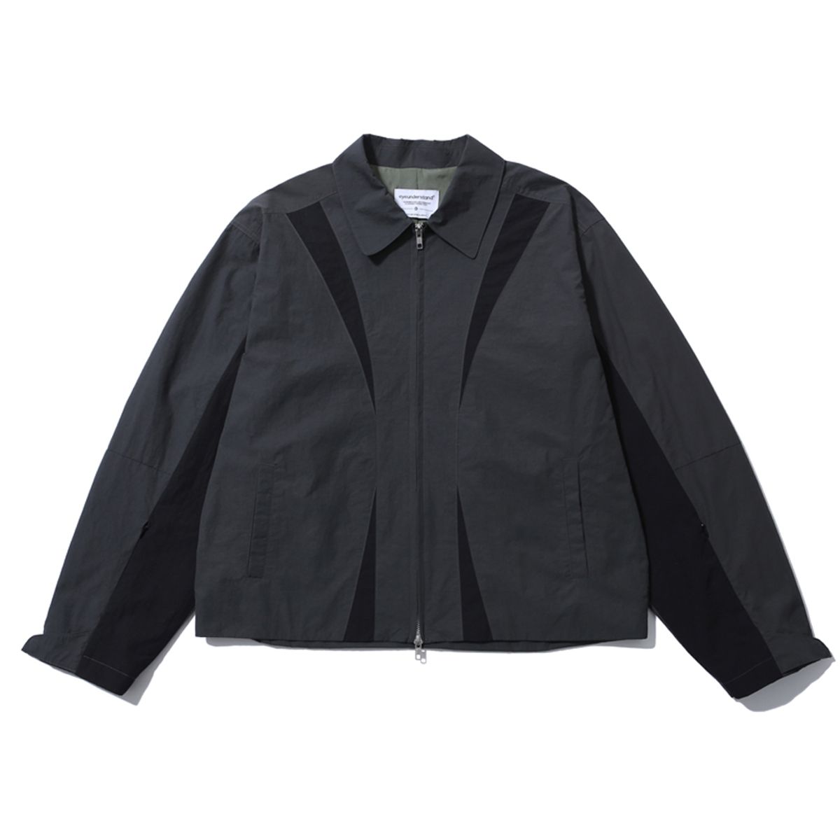 아이언더스탠드(EYEUNDERSTAND) Wedge Line Jacket (Charcoal)