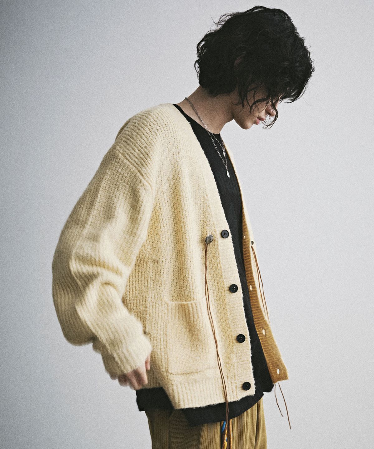 코드(CORD) 데이즈 콘초 스트랩 가디건_BG