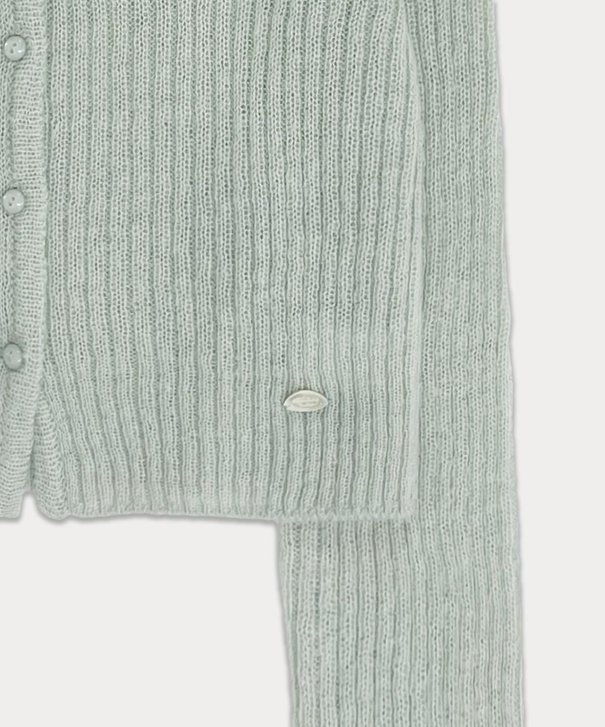 썸웨어버터(SOMEWHEREBUTTER) Etty pendant cardigan - mint