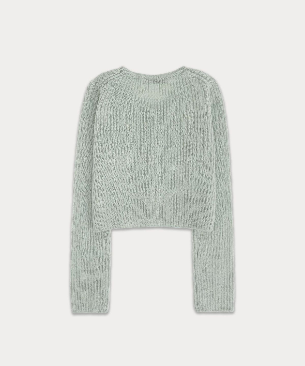 썸웨어버터(SOMEWHEREBUTTER) Etty pendant cardigan - mint