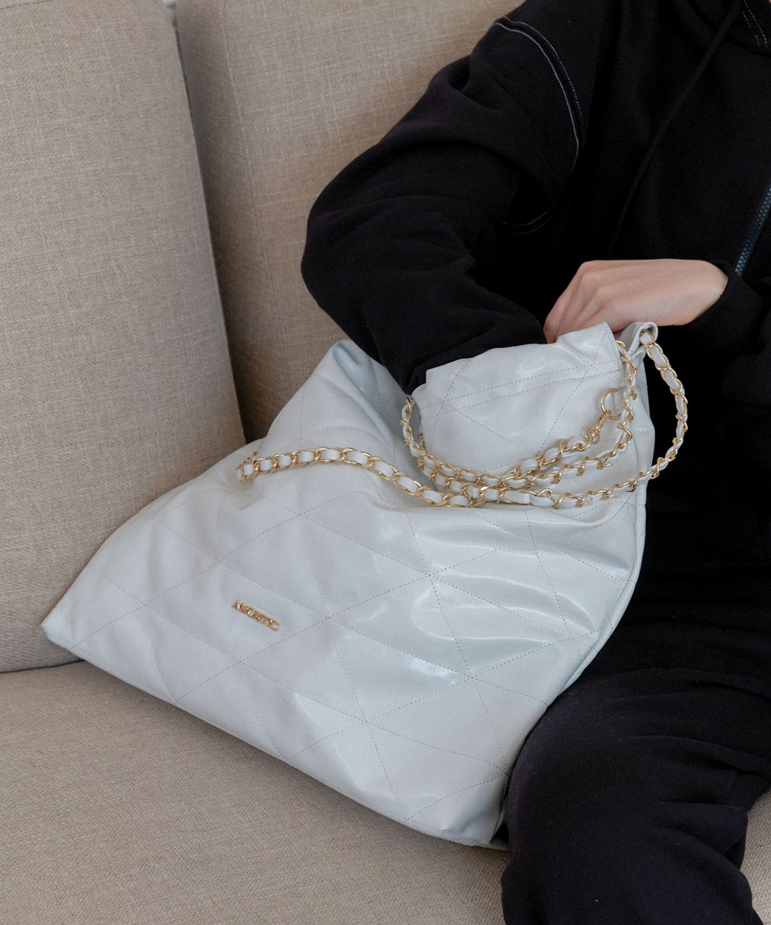 MUSINSA | ANOETIC ANC MAXI JOURNEY SHOPPER BAG_IVORY