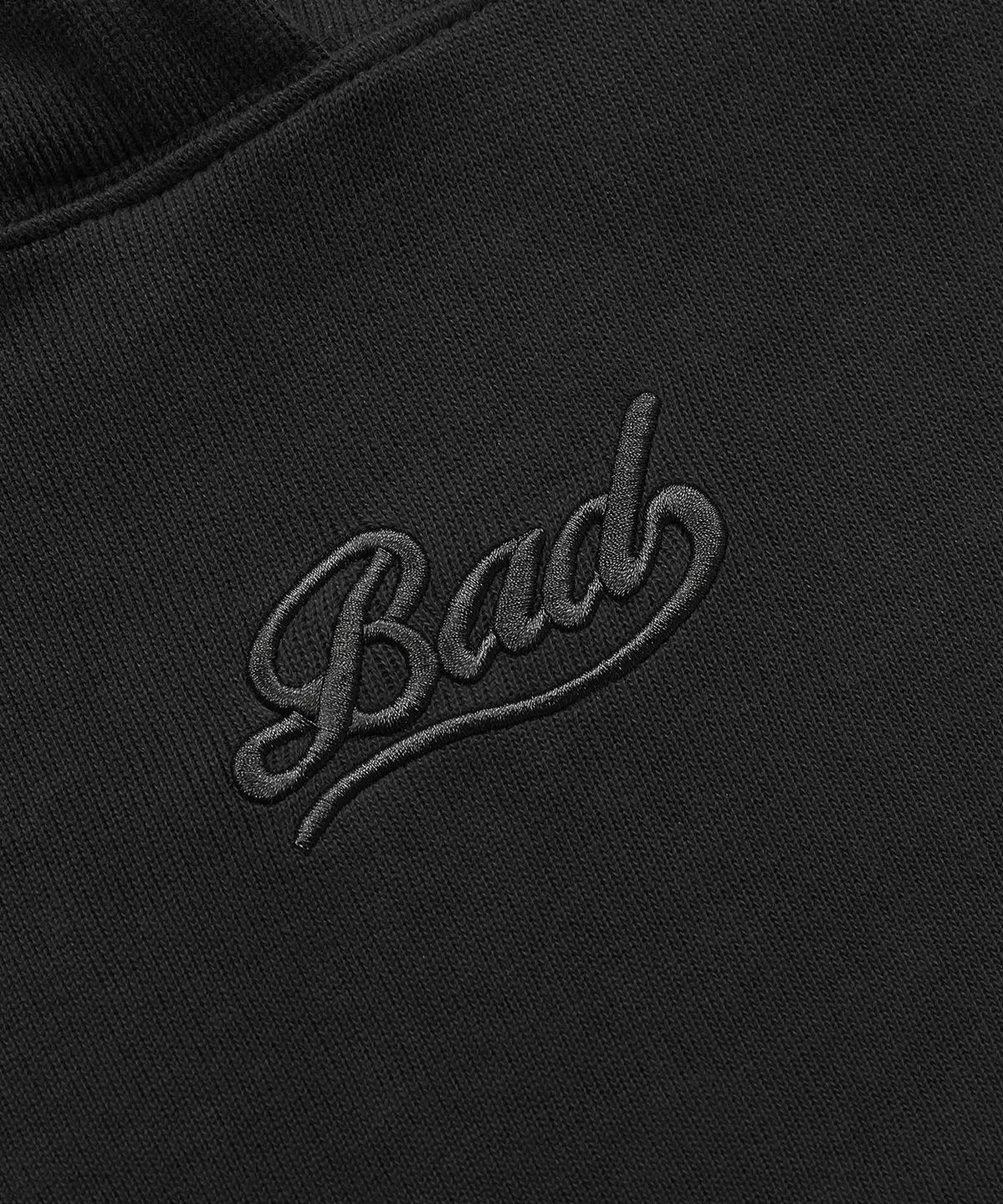 배드블러드(BADBLOOD) 비욘드 소프트 컷아웃 후드 - 블랙