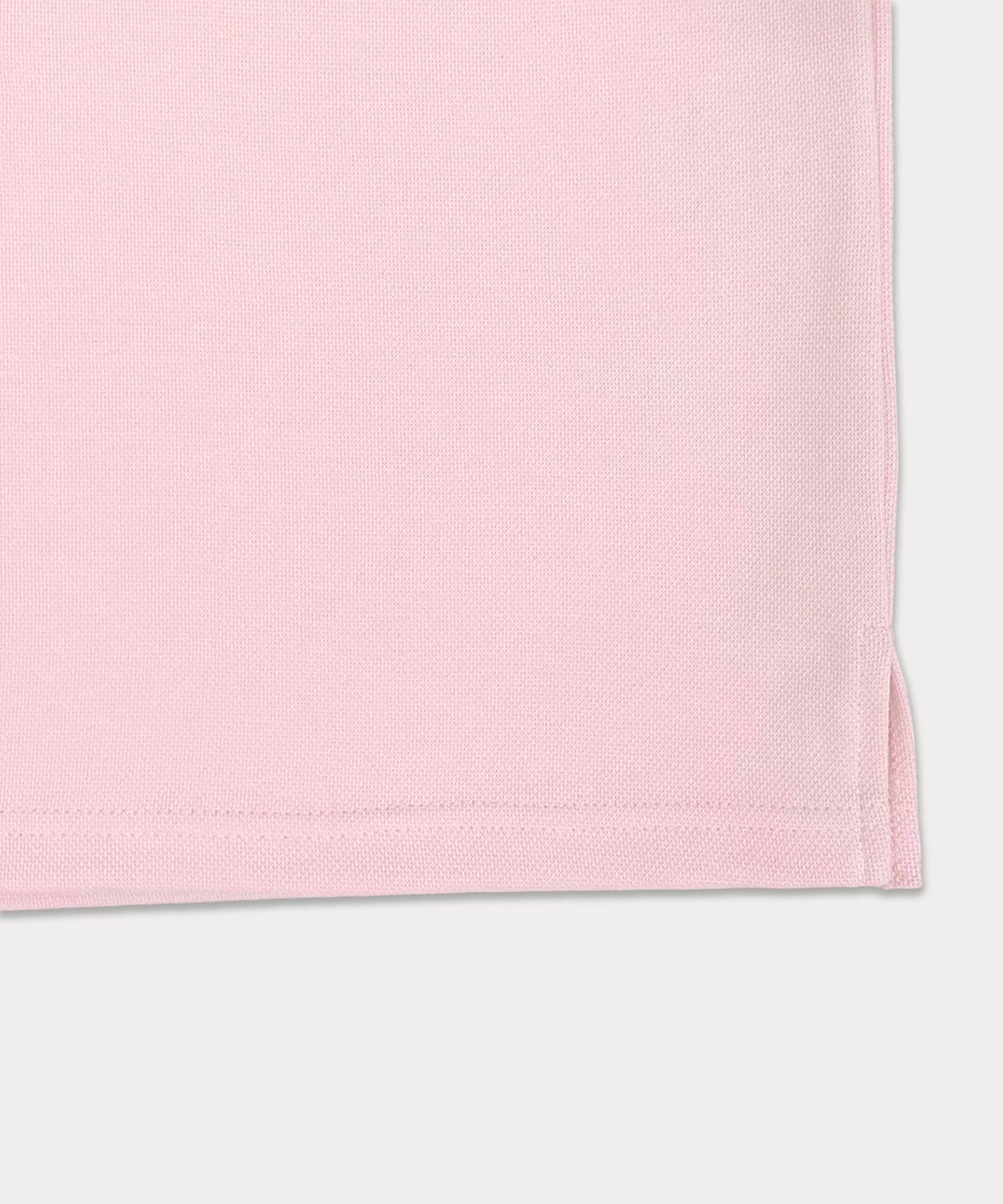 썸웨어버터(SOMEWHEREBUTTER) Classy logo pique top - pink