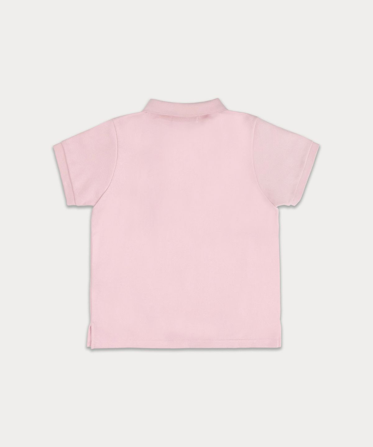 썸웨어버터(SOMEWHEREBUTTER) Classy logo pique top - pink