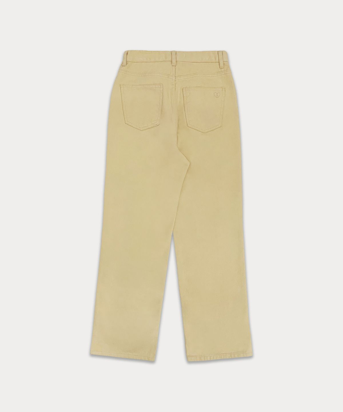 썸웨어버터(SOMEWHEREBUTTER) Heart b logo color pants - butter