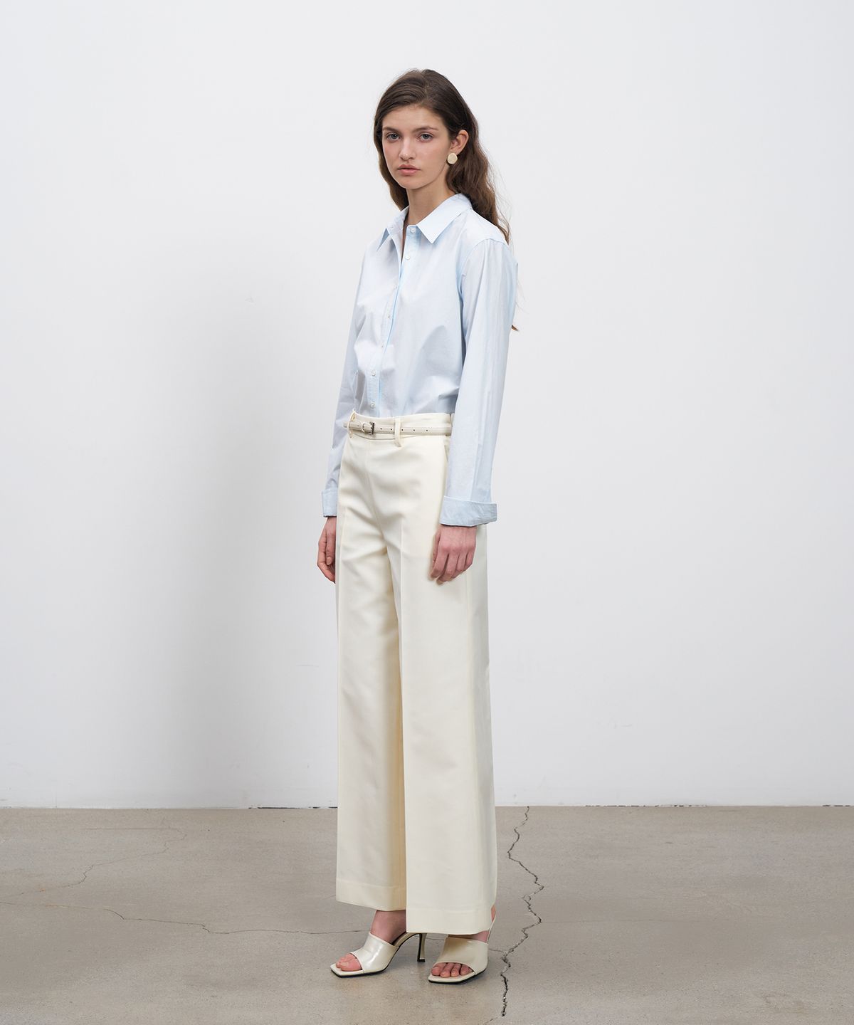 르네제이(RENEJ) Classic Low Wide Pants