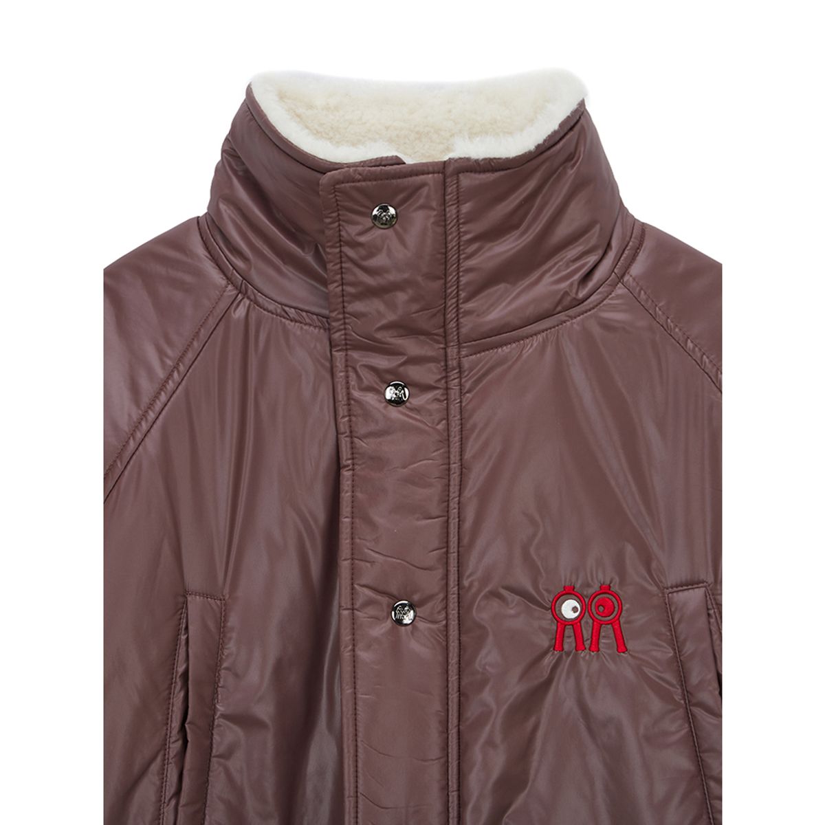 롤링롤라이(ROLLINGROLLEYE) 롤롤 프리미엄 반팔패딩 브라운 Roll Roll Premium Short Sleeve Padding Brown