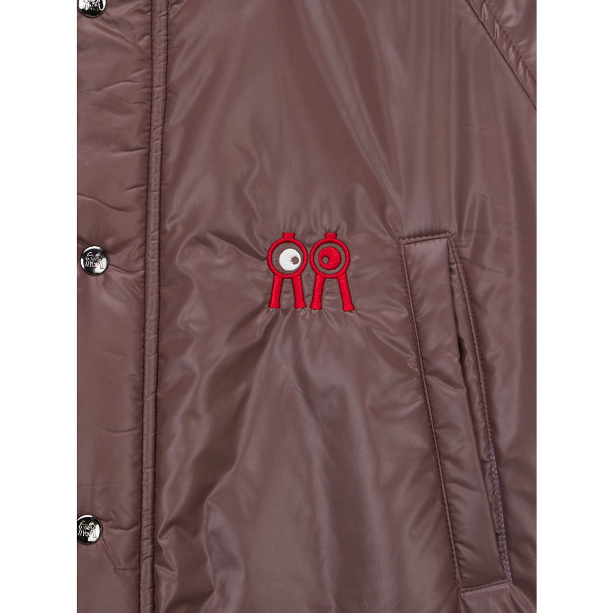 롤링롤라이(ROLLINGROLLEYE) 롤롤 프리미엄 반팔패딩 브라운 Roll Roll Premium Short Sleeve Padding Brown
