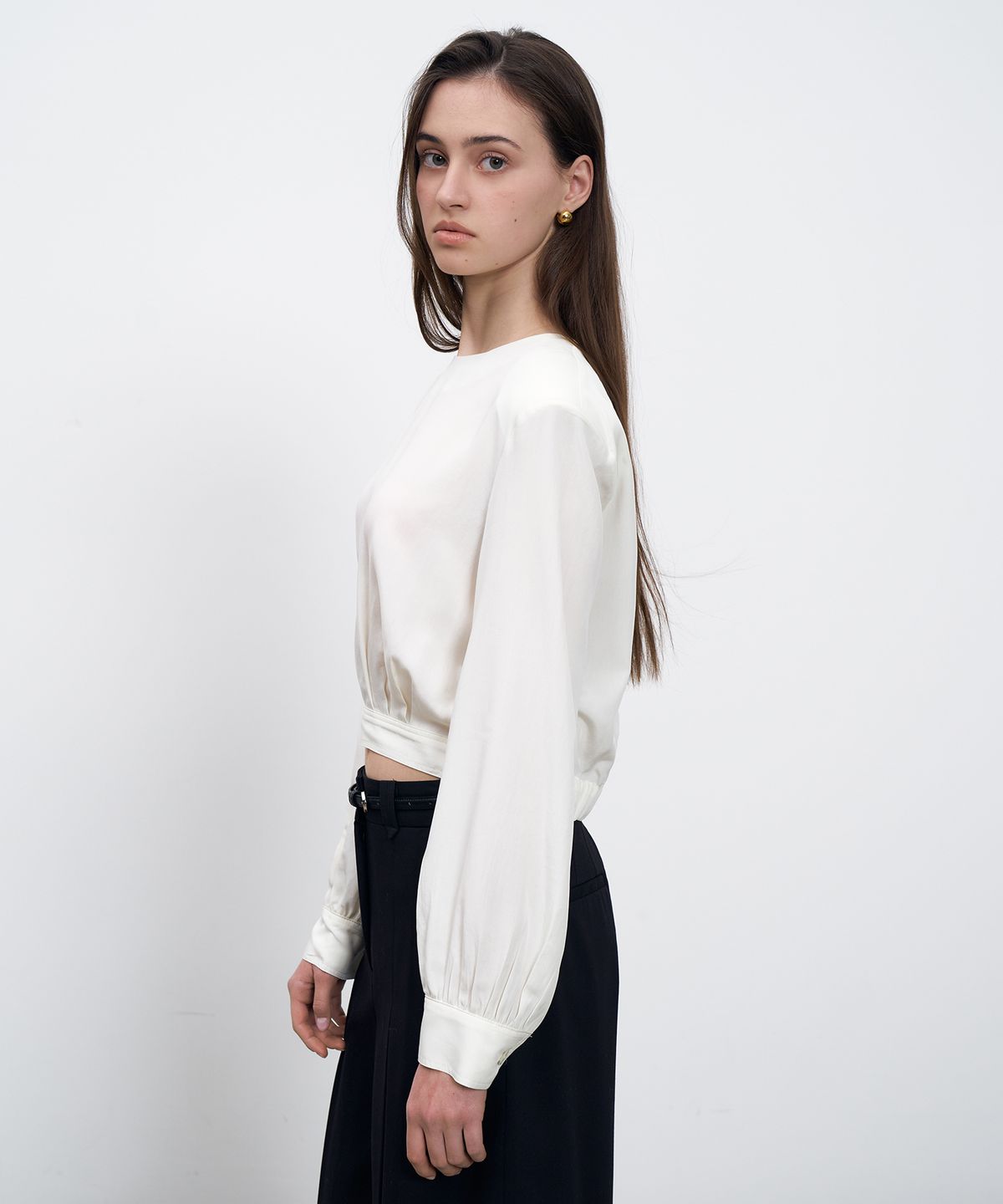 르네제이(RENEJ) Volume Banding Blouse