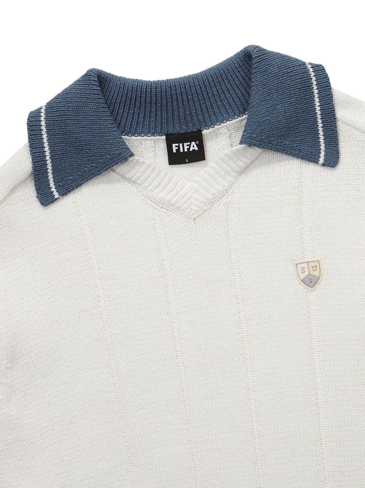 피파 1904(FIFA 1904) 유니폼 카라 스웨터 (오프화이트)
