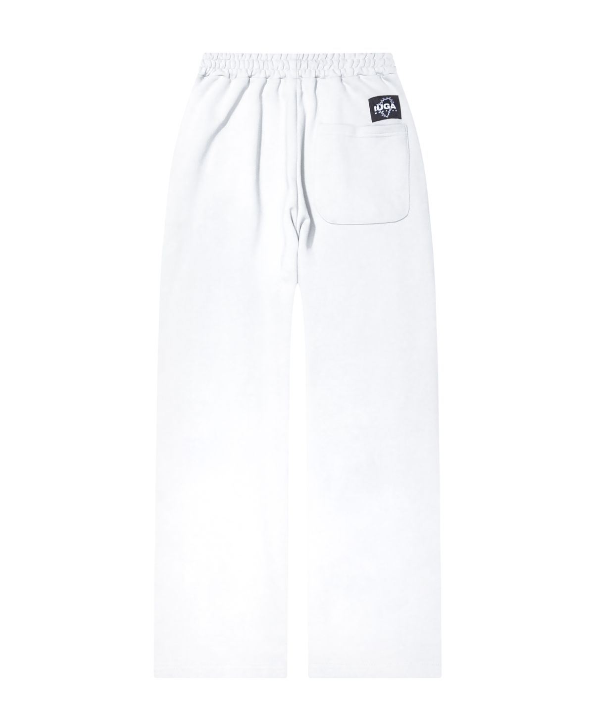 이우가마카라스(IUGAMAKARAS) Studded Sweatpants (White)