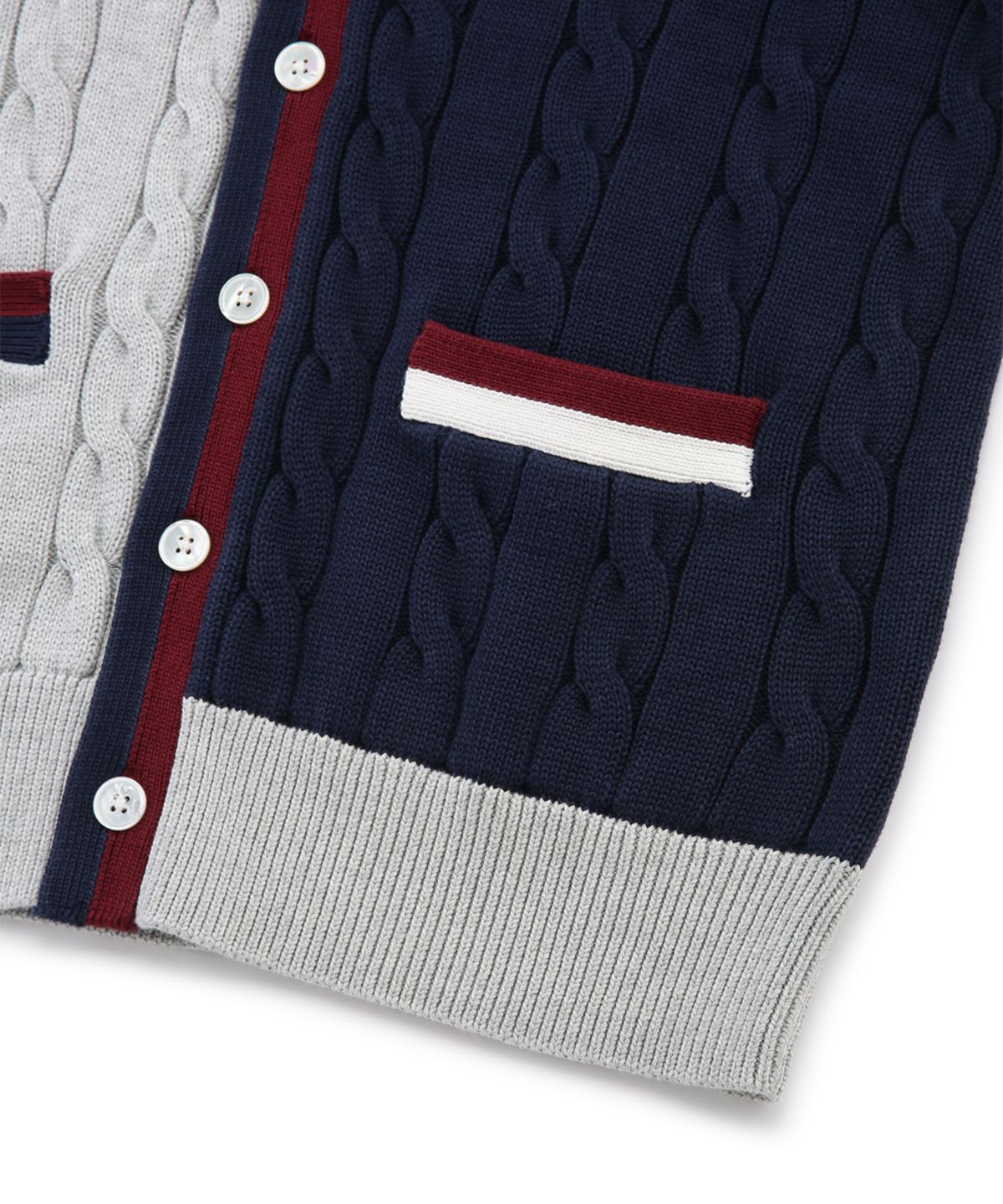 브룩스 브라더스(BROOKS BROTHERS) 코튼 펀 테니스 가디건 (멀티) (BBWCMM81797ES)