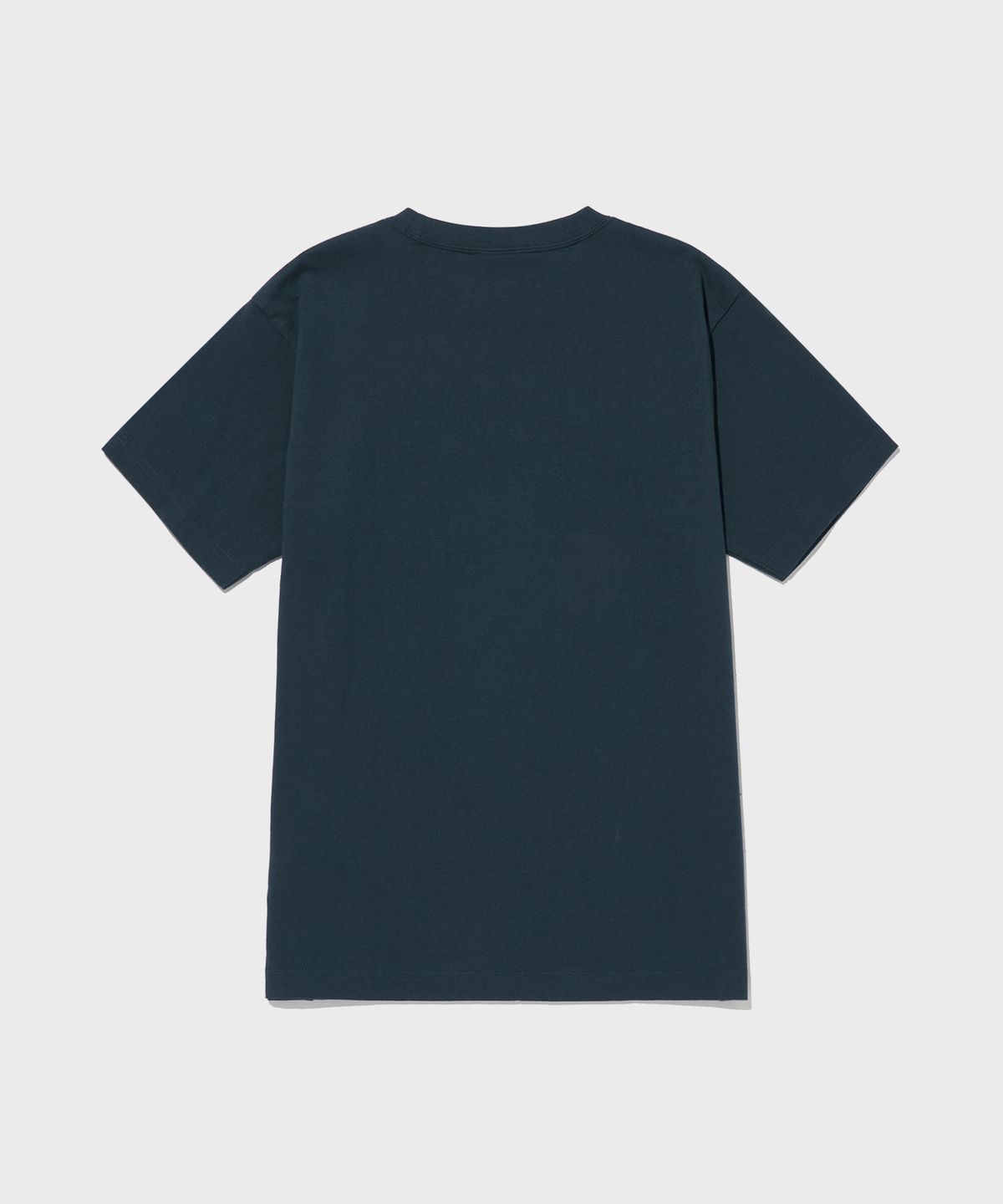 챔피온(CHAMPION) 베이직 포켓 반팔 티셔츠 Normal Navy