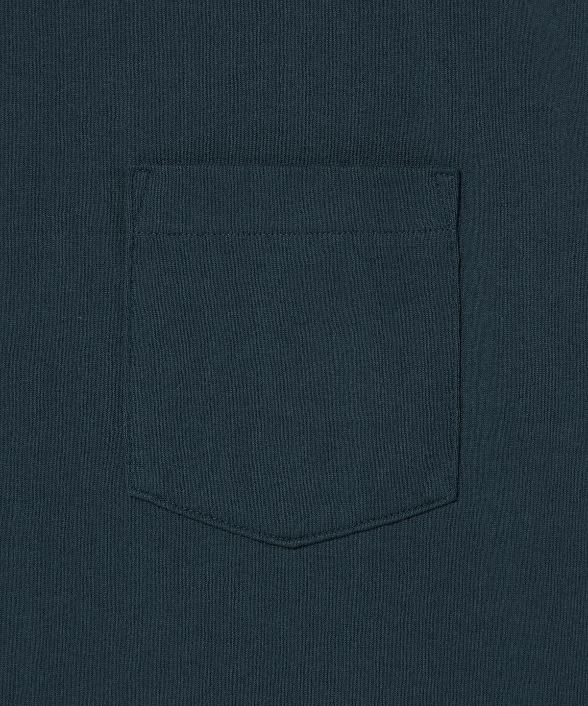 챔피온(CHAMPION) 베이직 포켓 반팔 티셔츠 Normal Navy