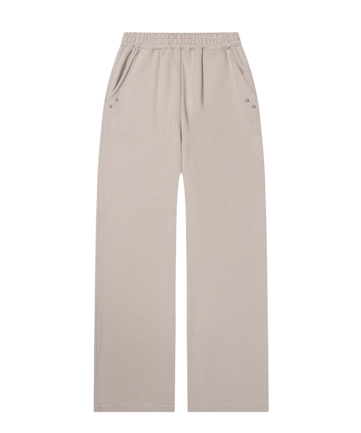 이우가마카라스(IUGAMAKARAS) Studded Sweatpants (Beige)