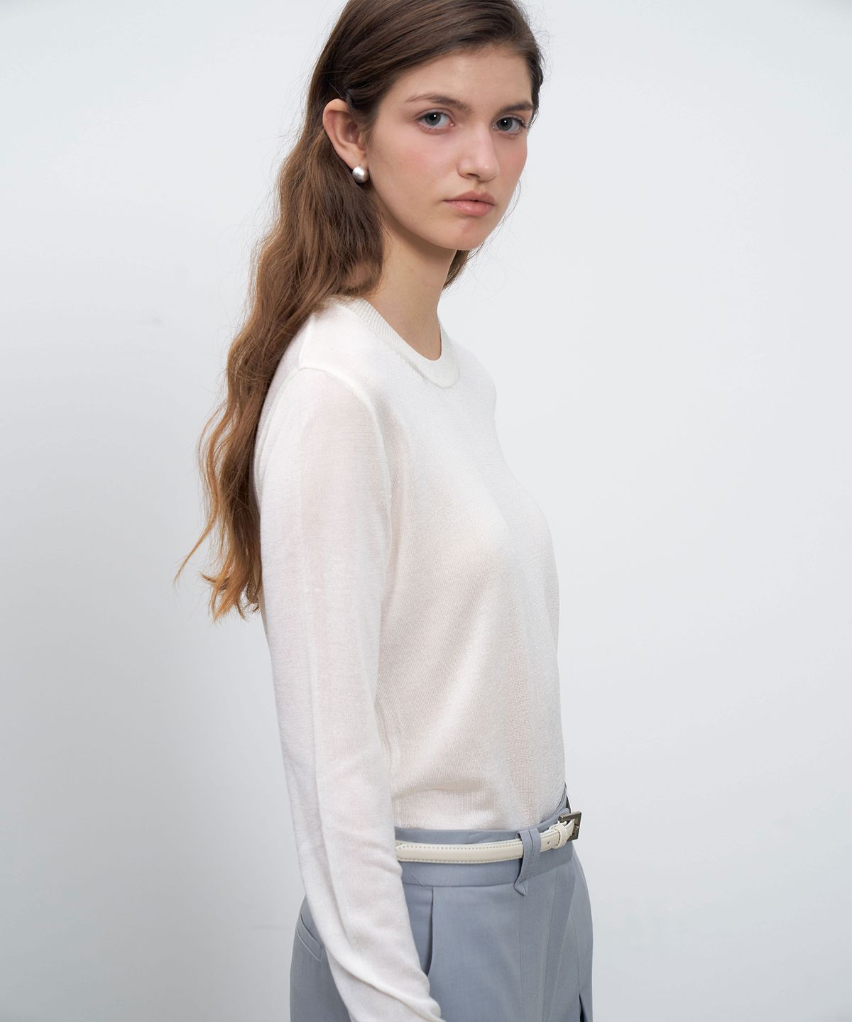 르네제이(RENEJ) Soft Basic Round Knit
