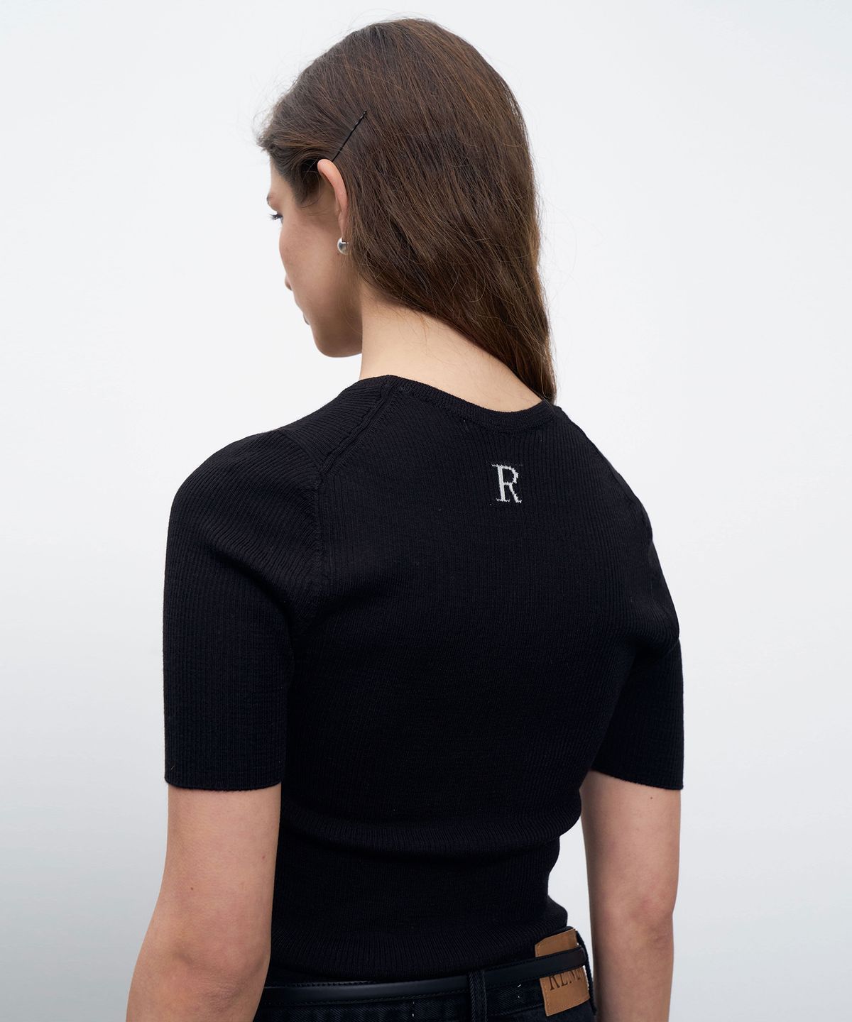 르네제이(RENEJ) Classic Logo Golgi Knit