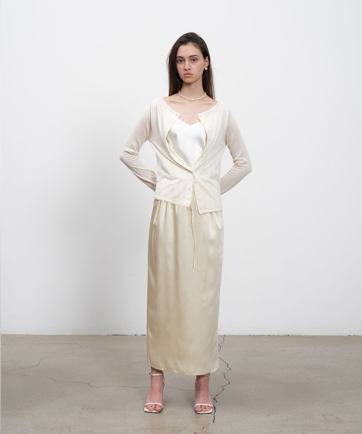르네제이(RENEJ) Wholegarment Two-way Cardigan