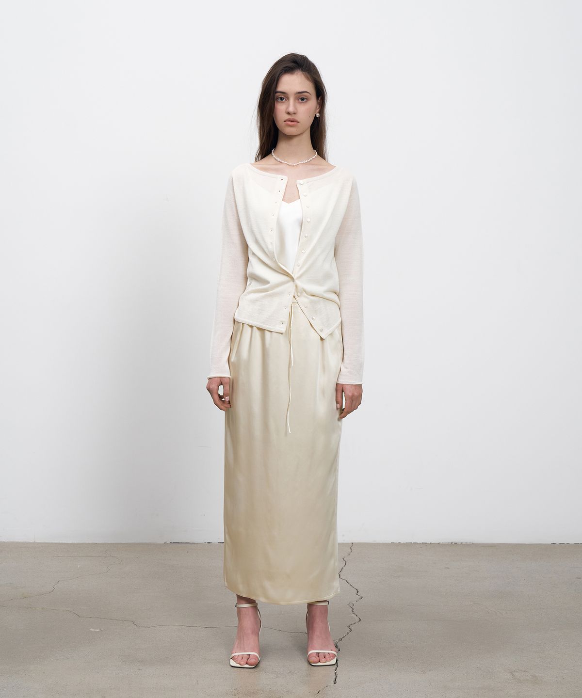르네제이(RENEJ) Wholegarment Two-way Cardigan