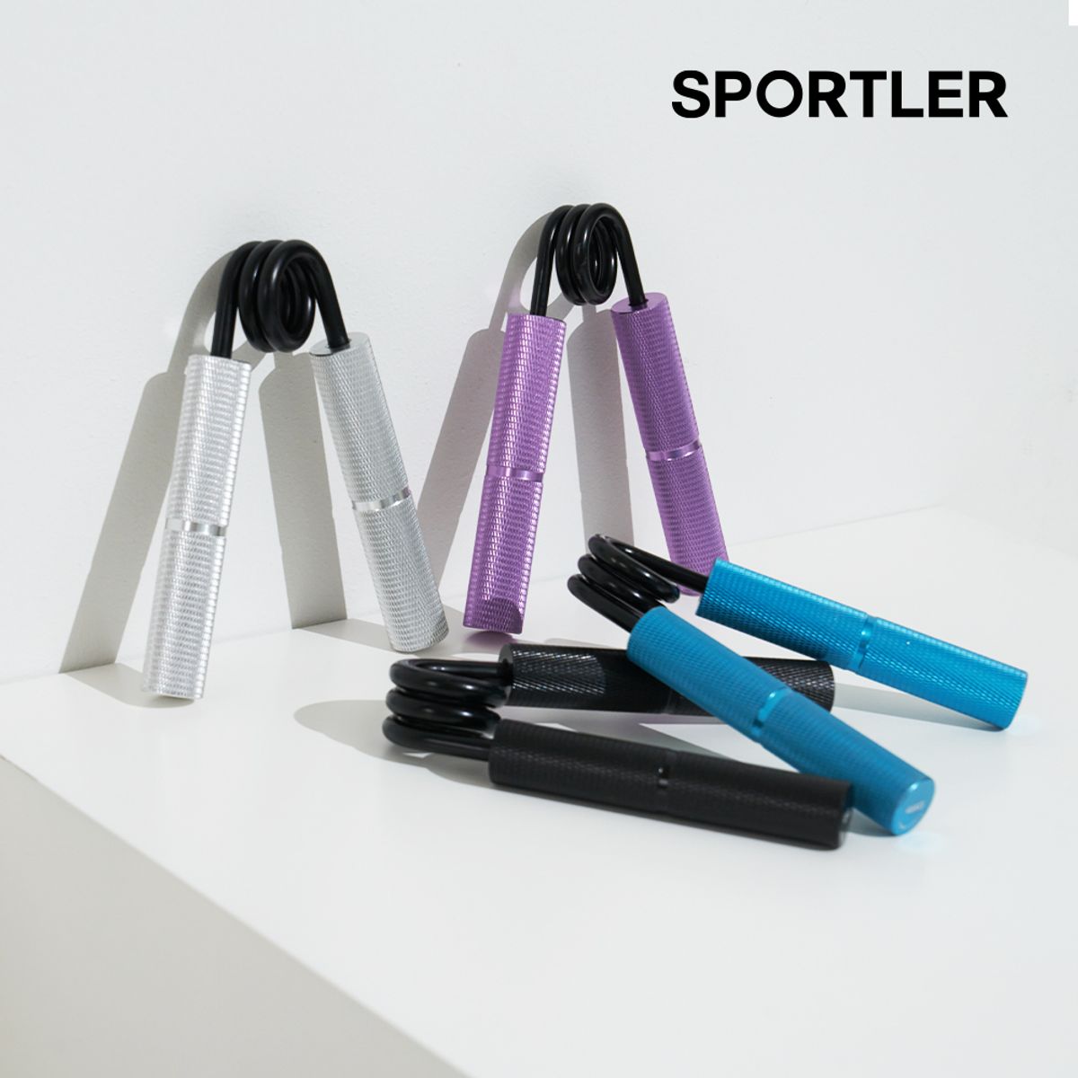 스포틀러(SPORTLER) 메탈 악력기 4단계