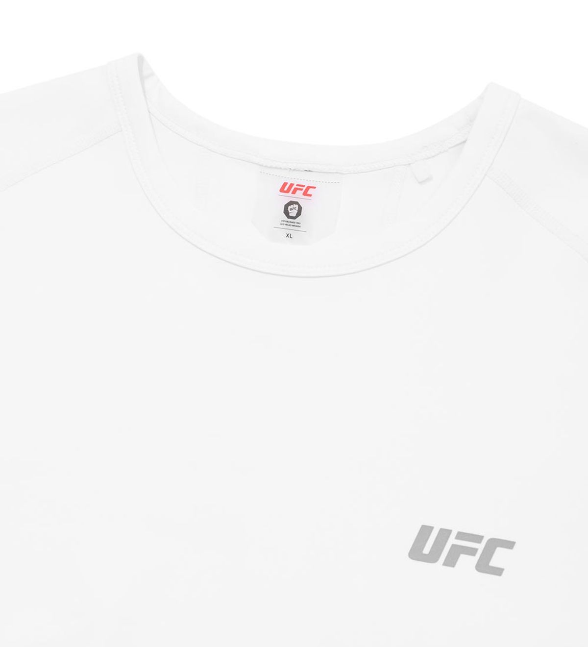유에프씨 스포츠(UFC SPORT) UFC 포텐 머슬핏 반팔 티셔츠 화이트 U4SSV2105WH
