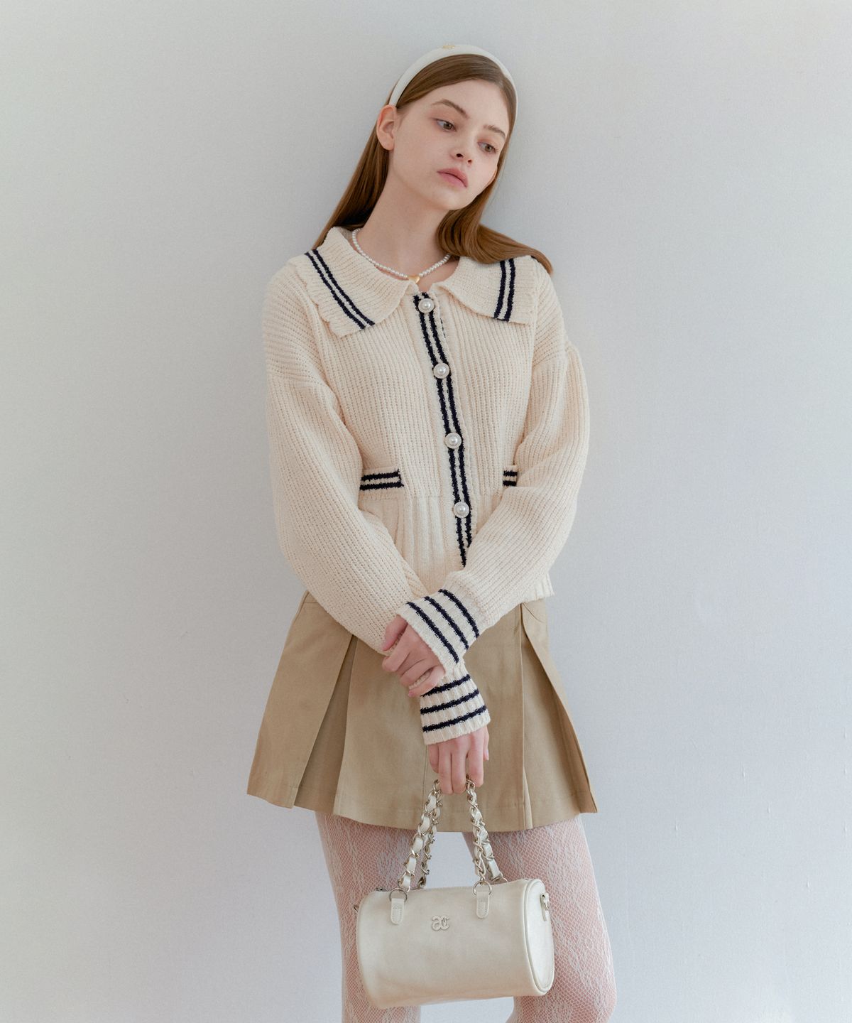아노에틱(ANOETIC) COTTON PLEATS SHORTS_2COLOR