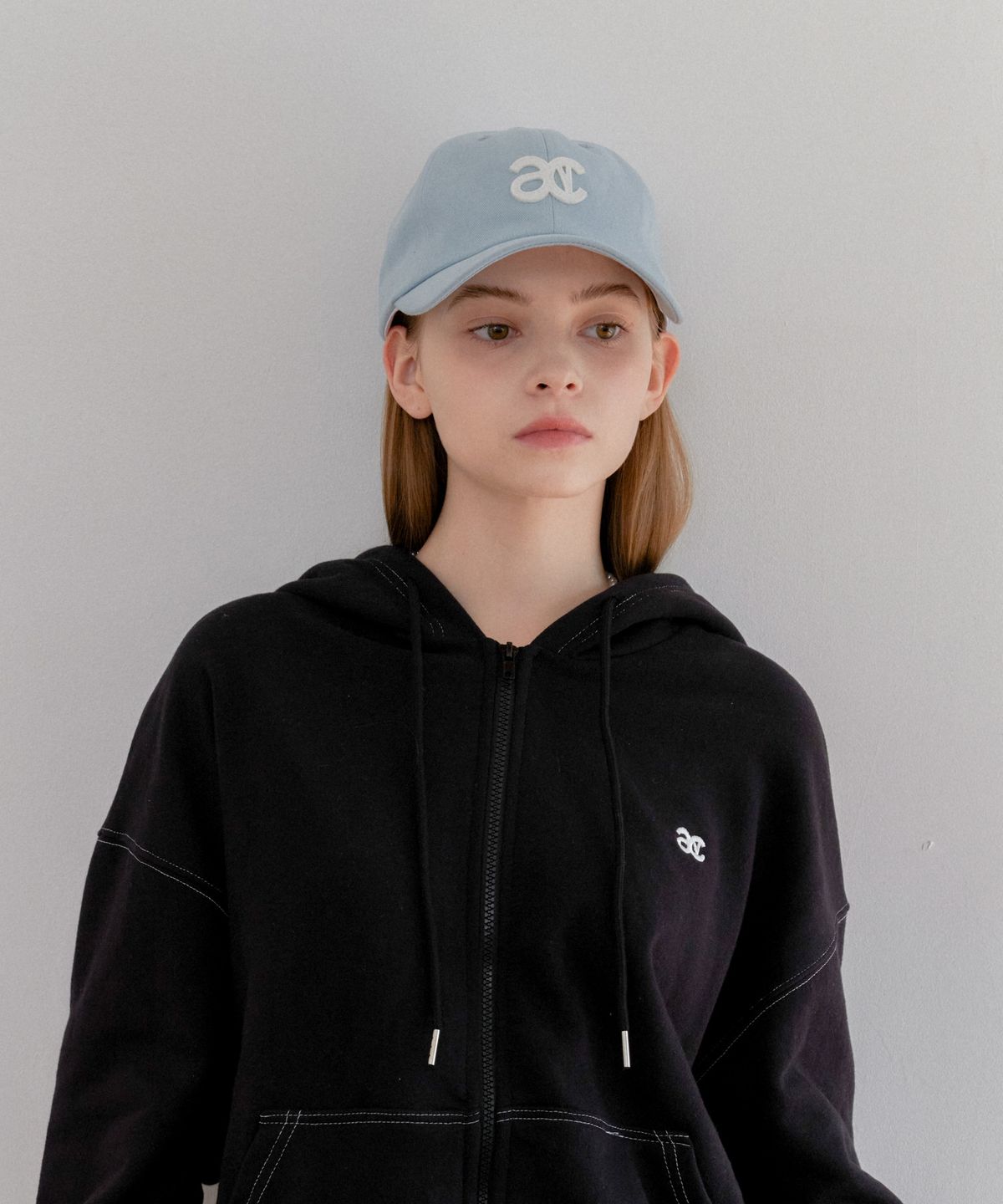 아노에틱(ANOETIC) ANC LOGO BALL CAP_LIGHT BLUE