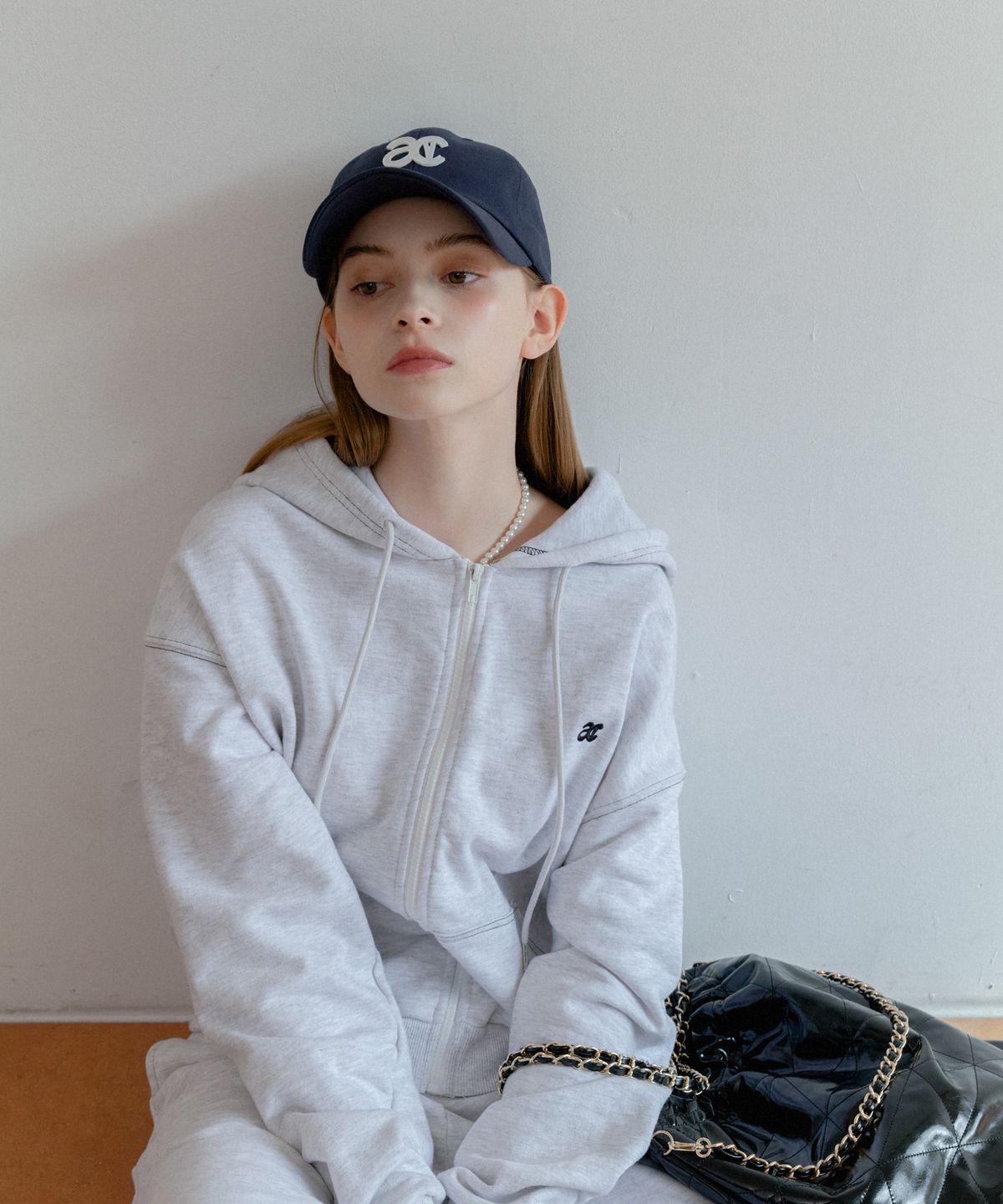 아노에틱(ANOETIC) ANC LOGO BALL CAP_2COLOR