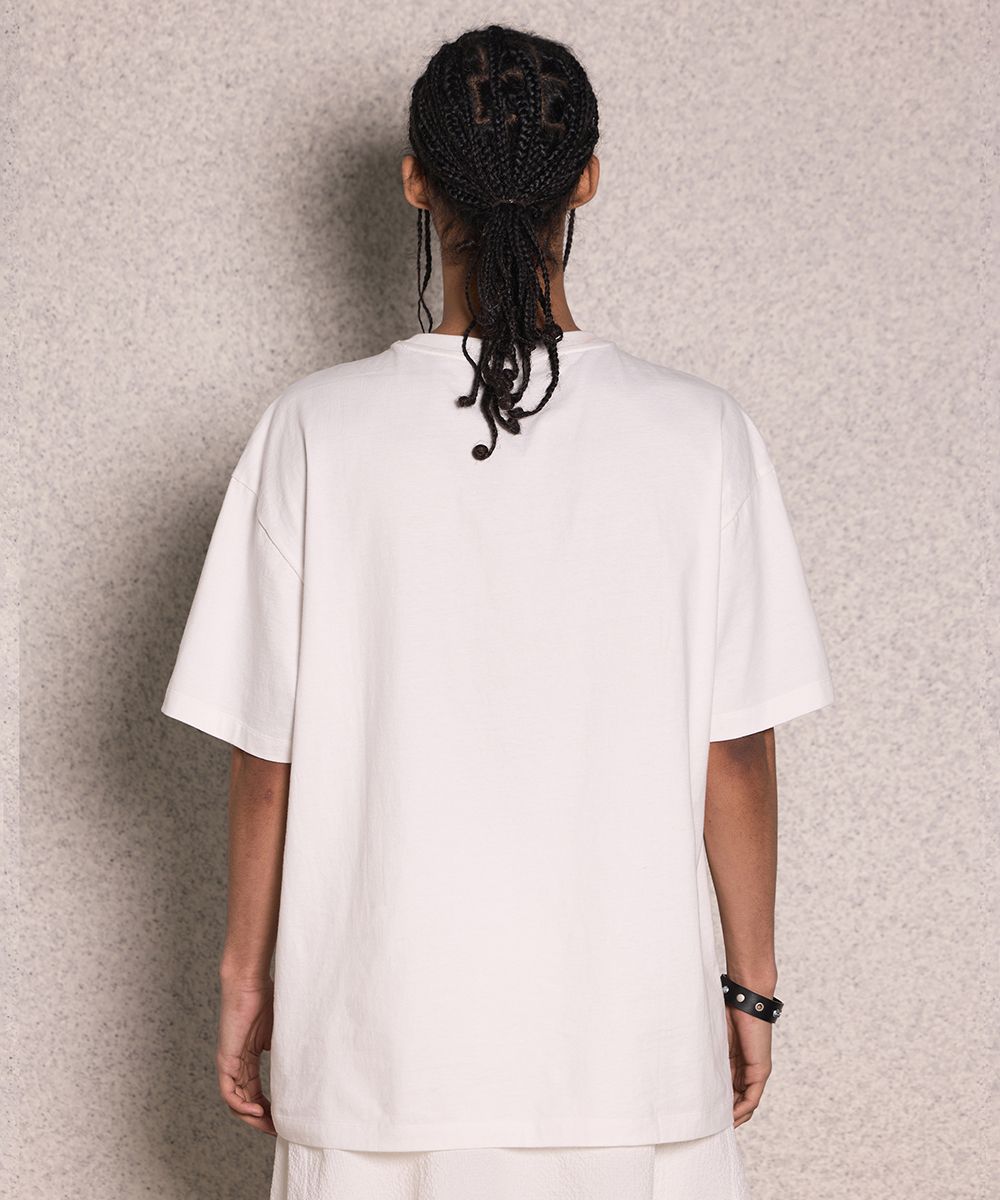 【MARTIN PLAN】Answer Key Half T-Shirts/関税込み/大人気 MUSINSA | MARTIN PLAN Answer Key Half T - NAVY