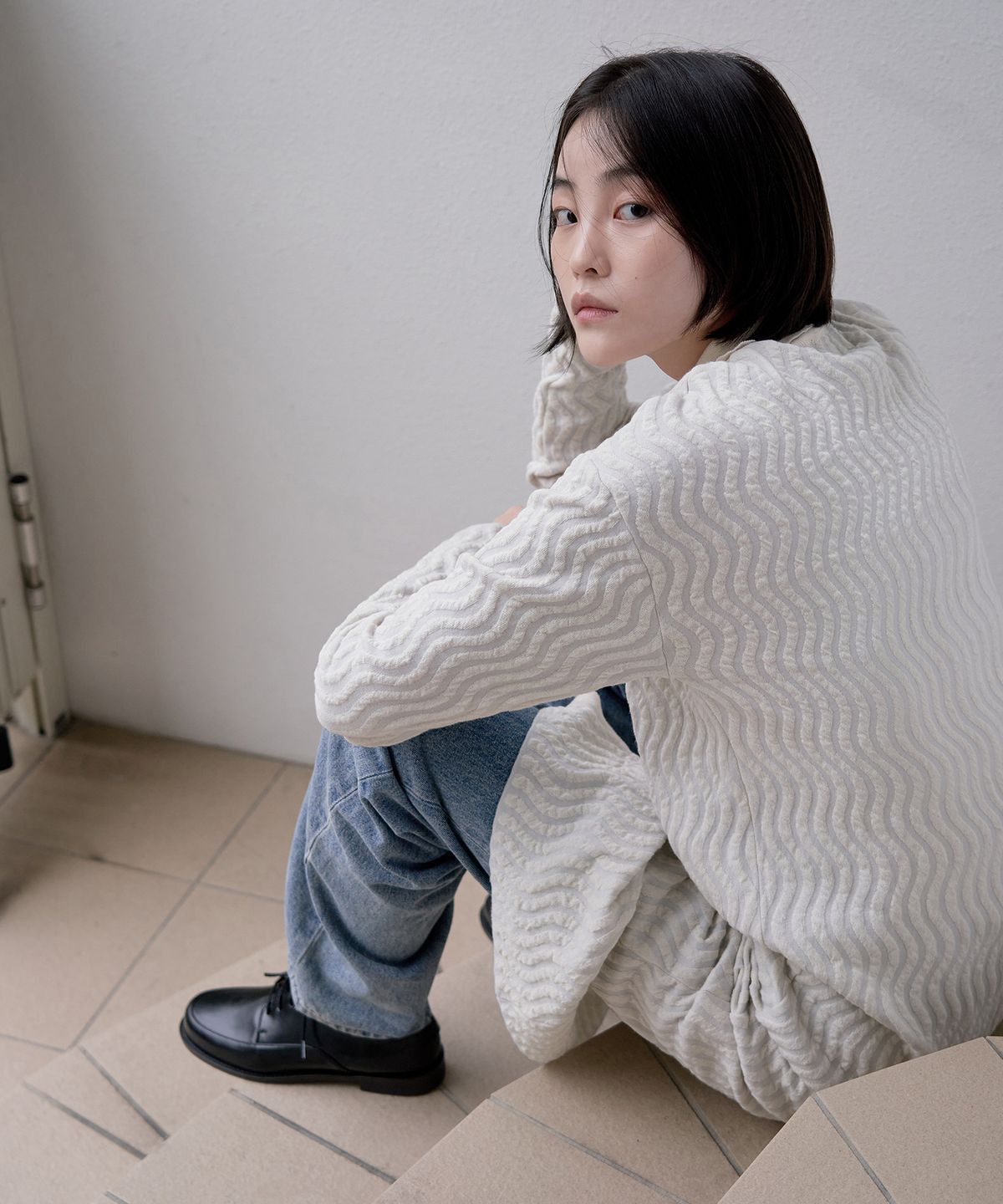 키에레이(CHIELEI) CLASSIC OXFORD  [C3S04 BK]