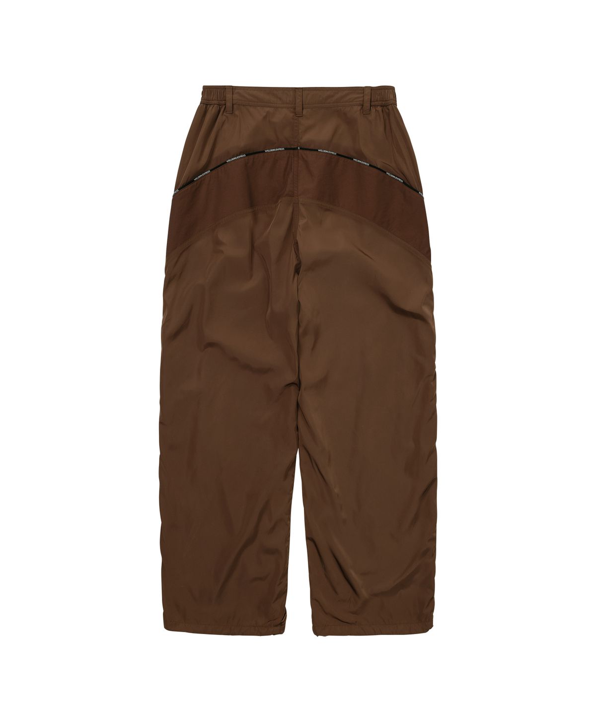 웰빙익스프레스(WELLBEING EXPRESS) Nylon Track Pants  Brown