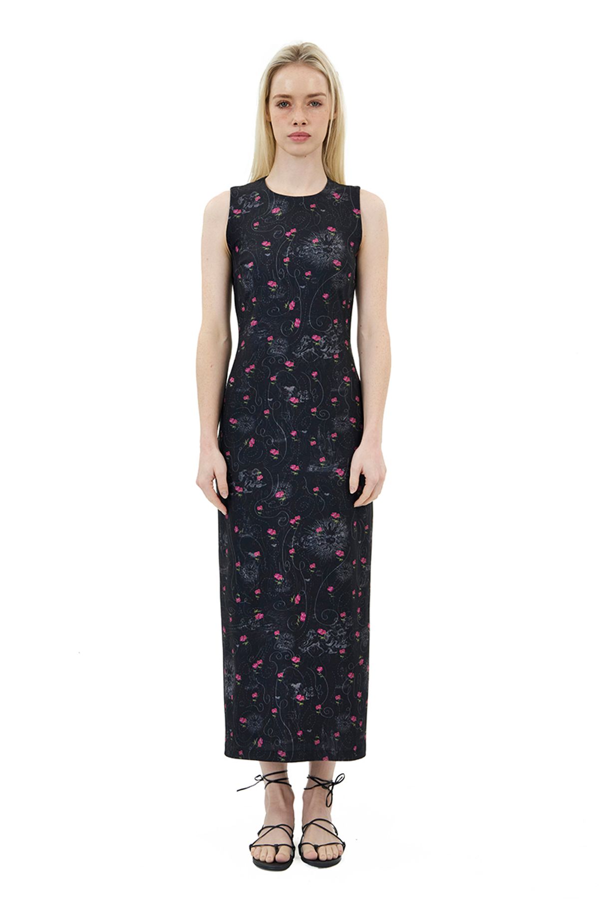 신스레터스(SHINS LETTERS) Anemone Dress (Black)