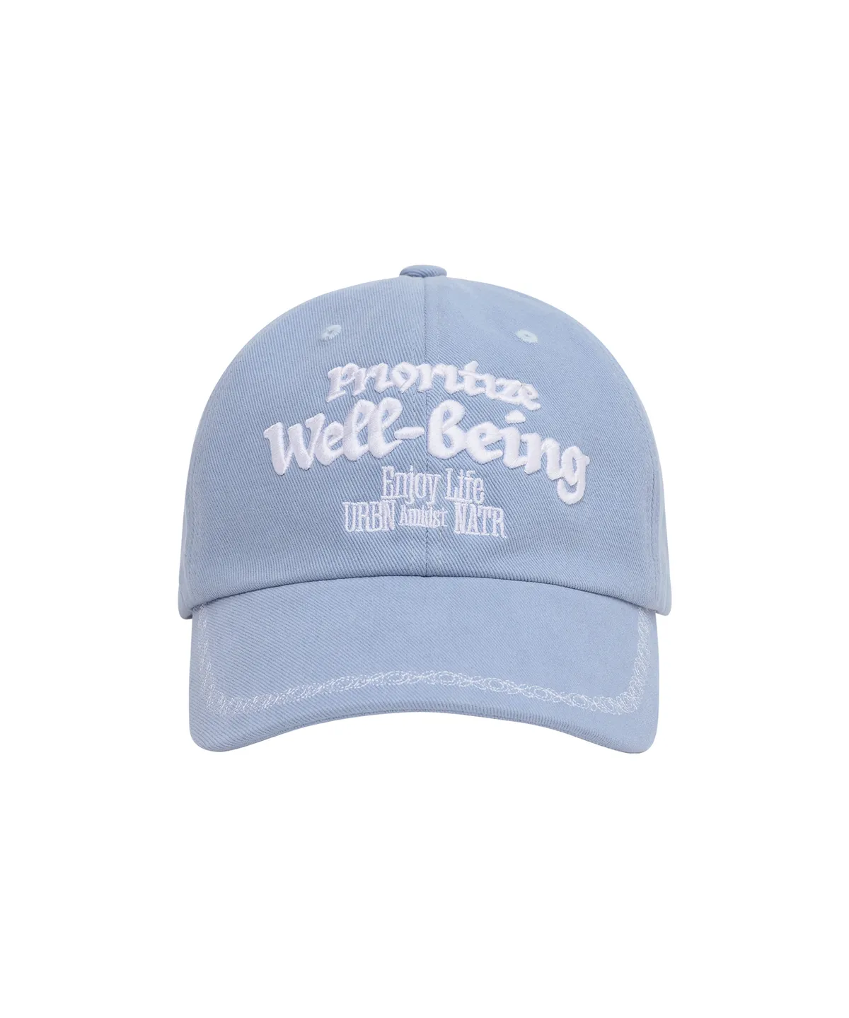 웰빙익스프레스(WELLBEING EXPRESS) Wellbeing Ball Cap Sky Blue